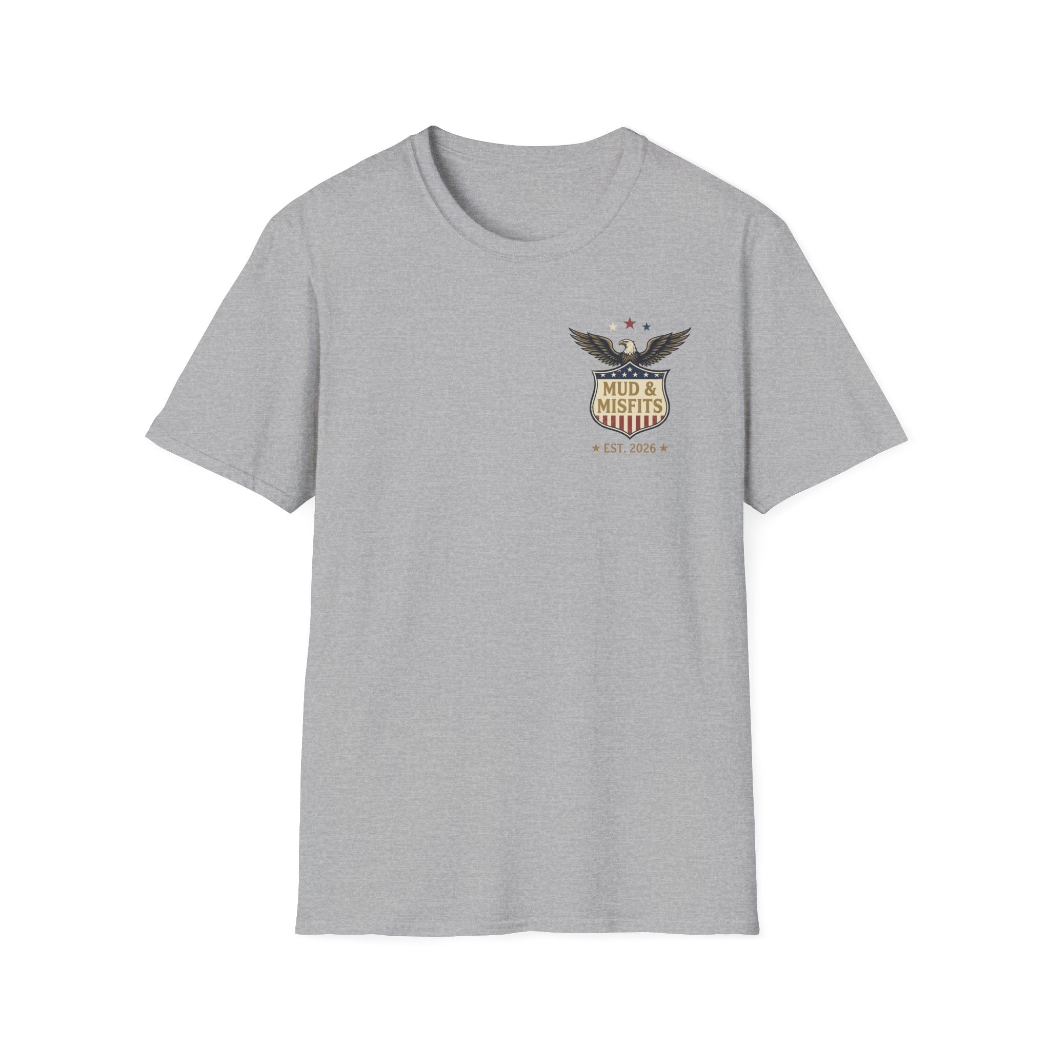 Mud & Misfits 'American Misfits - Freedom Fueled By Mud' T-shirt