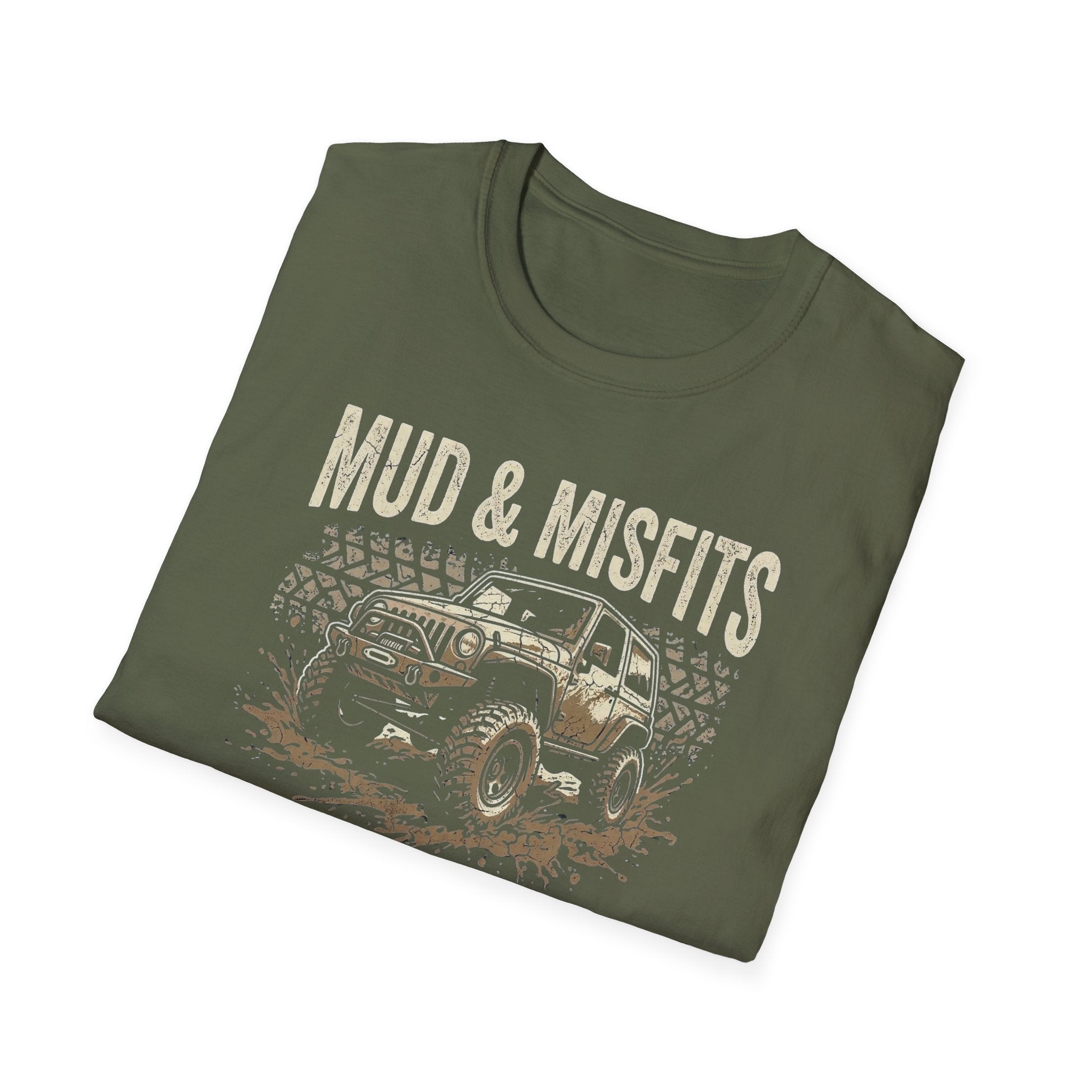 Mud & Misfits Monster Jeep T-shirt