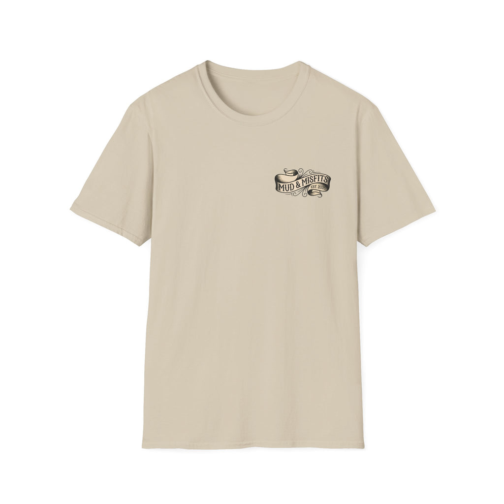 Mud & Misfits "Mud In Our Veins" American Tattoo T-shirt