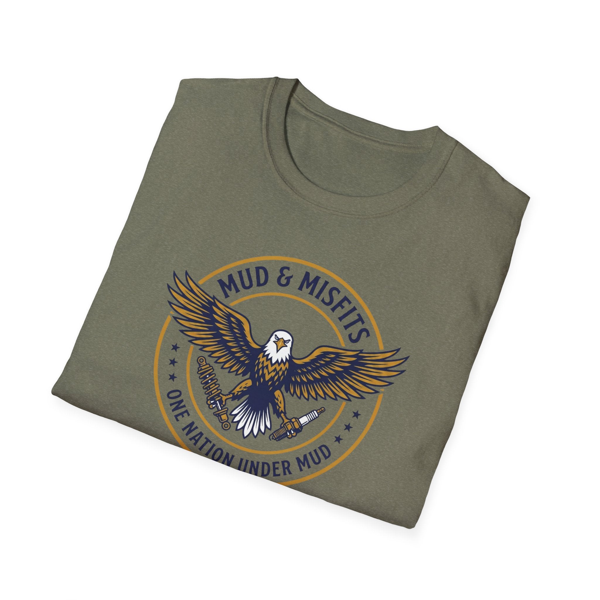 Mud & Misfits "One Nation Under Mud" Eagle T-shirt