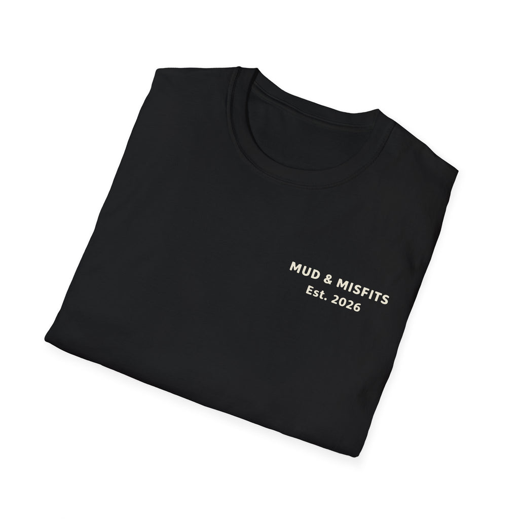 Mud & Misfits "Muddin' Ahead" Trail Sign T-shirt