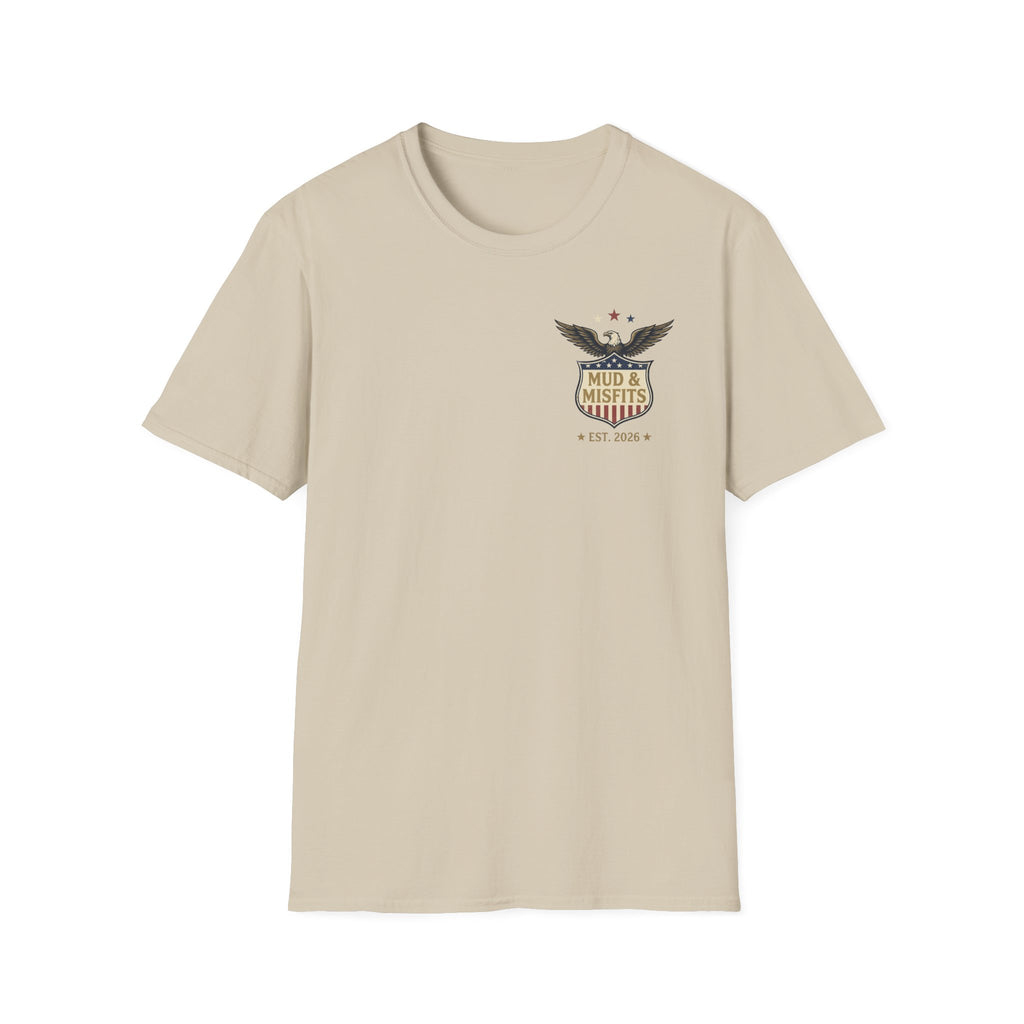 Mud & Misfits "Born Free - Buried in Mud" T-shirt