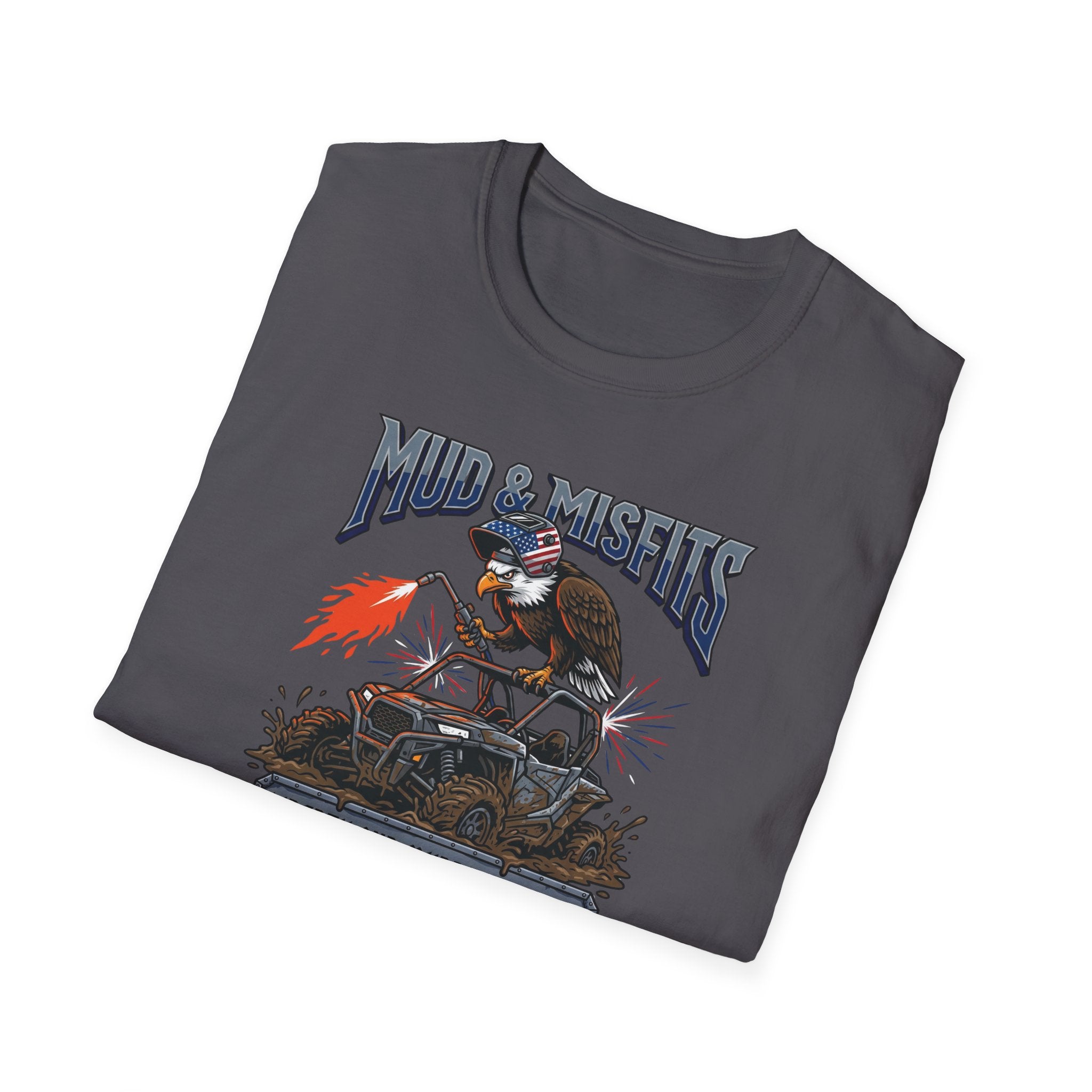 Mud & Misfits "Liberty and Muddin' For All" Shop Eagle T-shirt