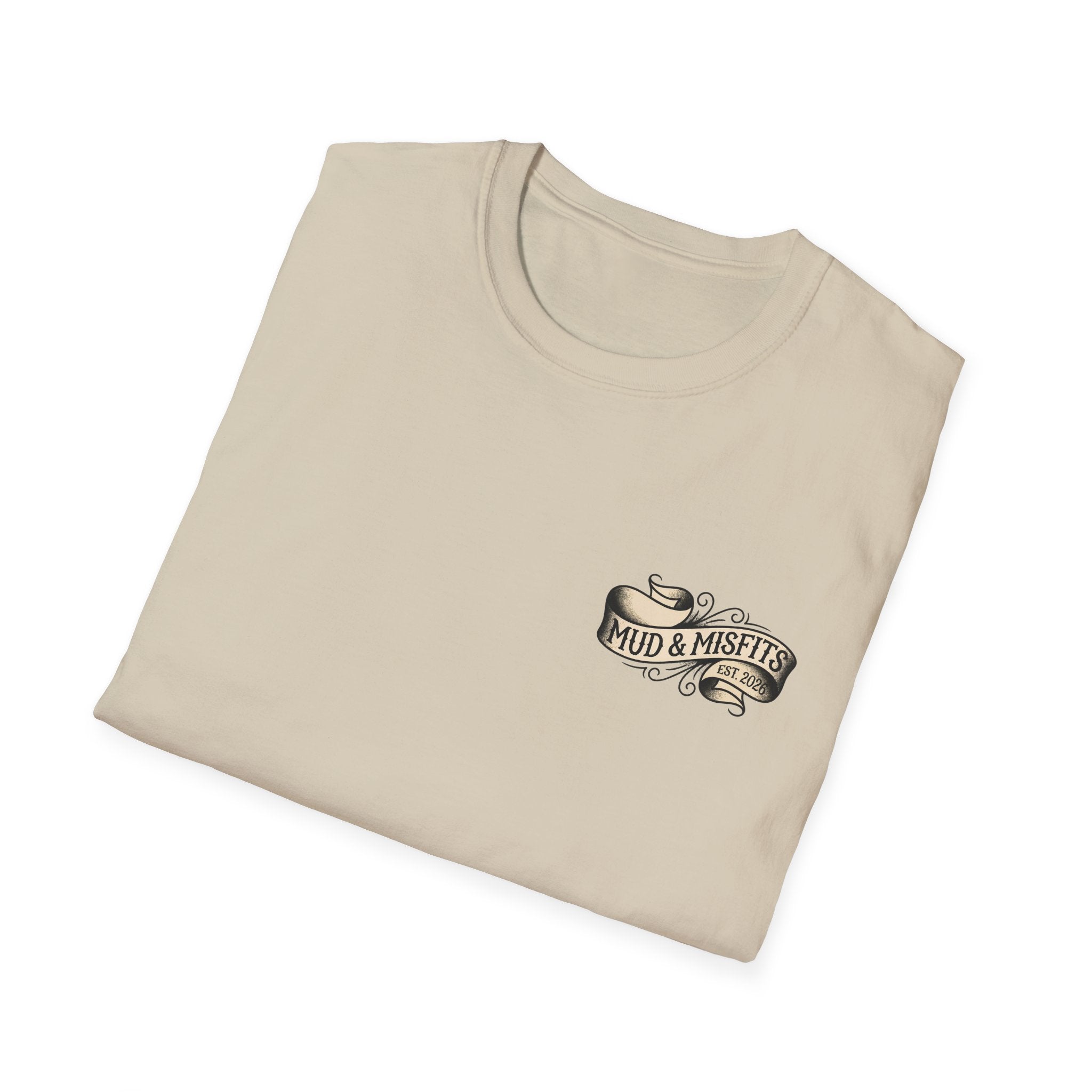 Mud & Misfits "Mud In Our Veins" American Tattoo T-shirt