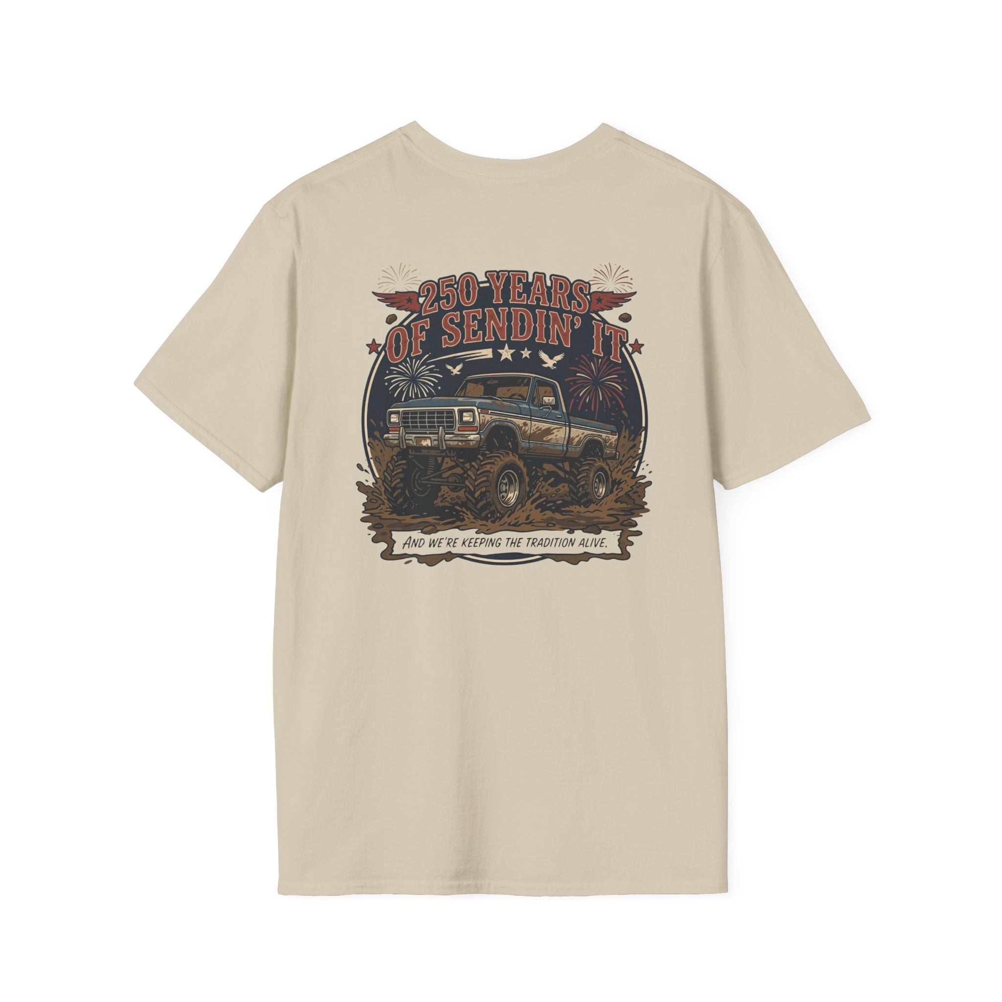 Mud & Misfits '250 Years of Sendin' it' T-shirt