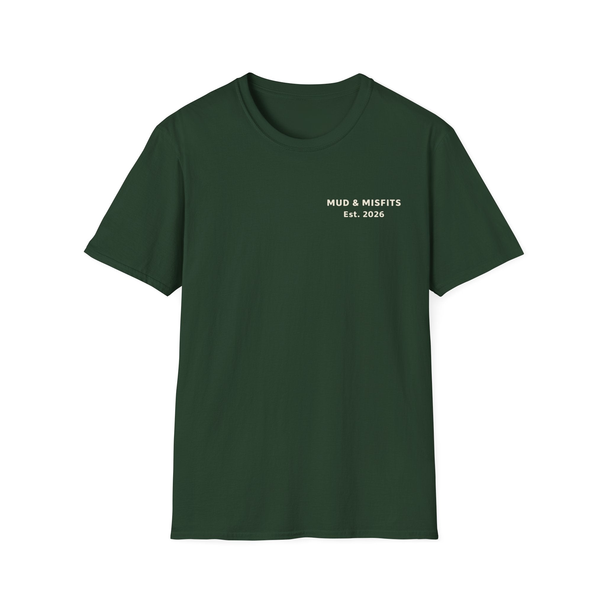 Mud & Misfits "Muddin' Ahead" Trail Sign T-shirt