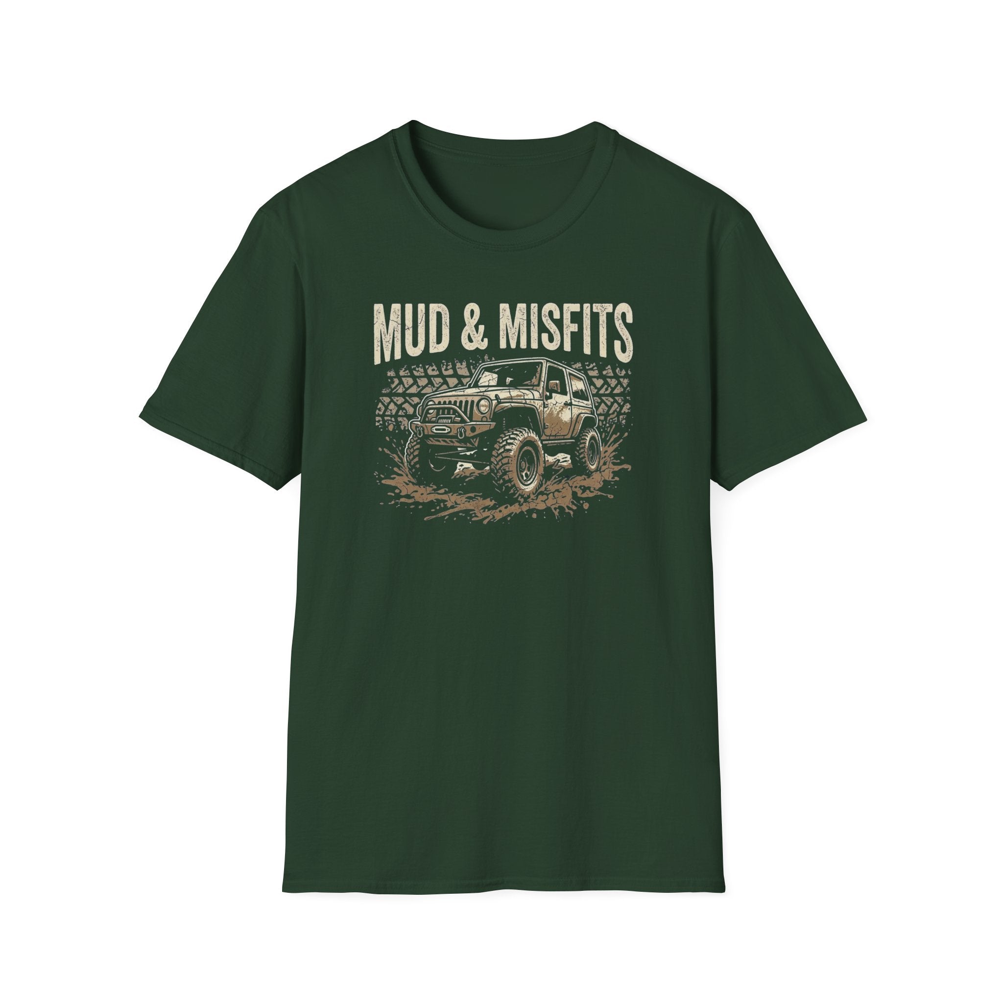 Mud & Misfits Monster Jeep T-shirt