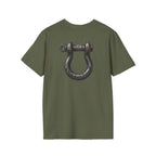 Mud & Misfits "Mud Runs Deep" Shackle Hook T-shirt