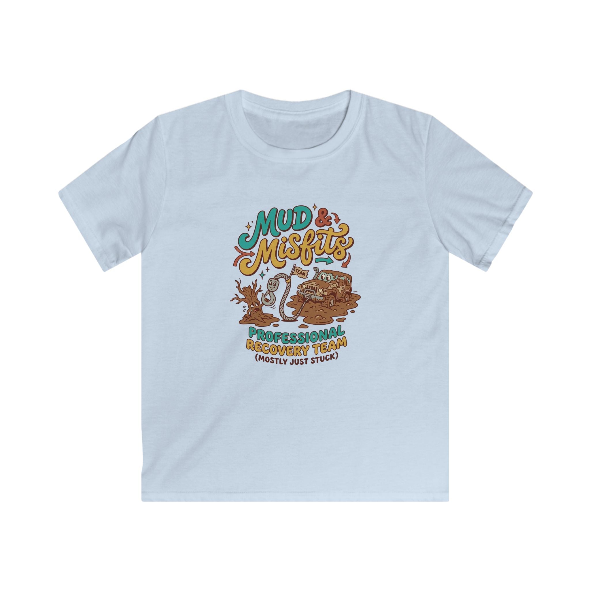Mud & Misfits "Off-Road Recovery Team" Kids T-shirt