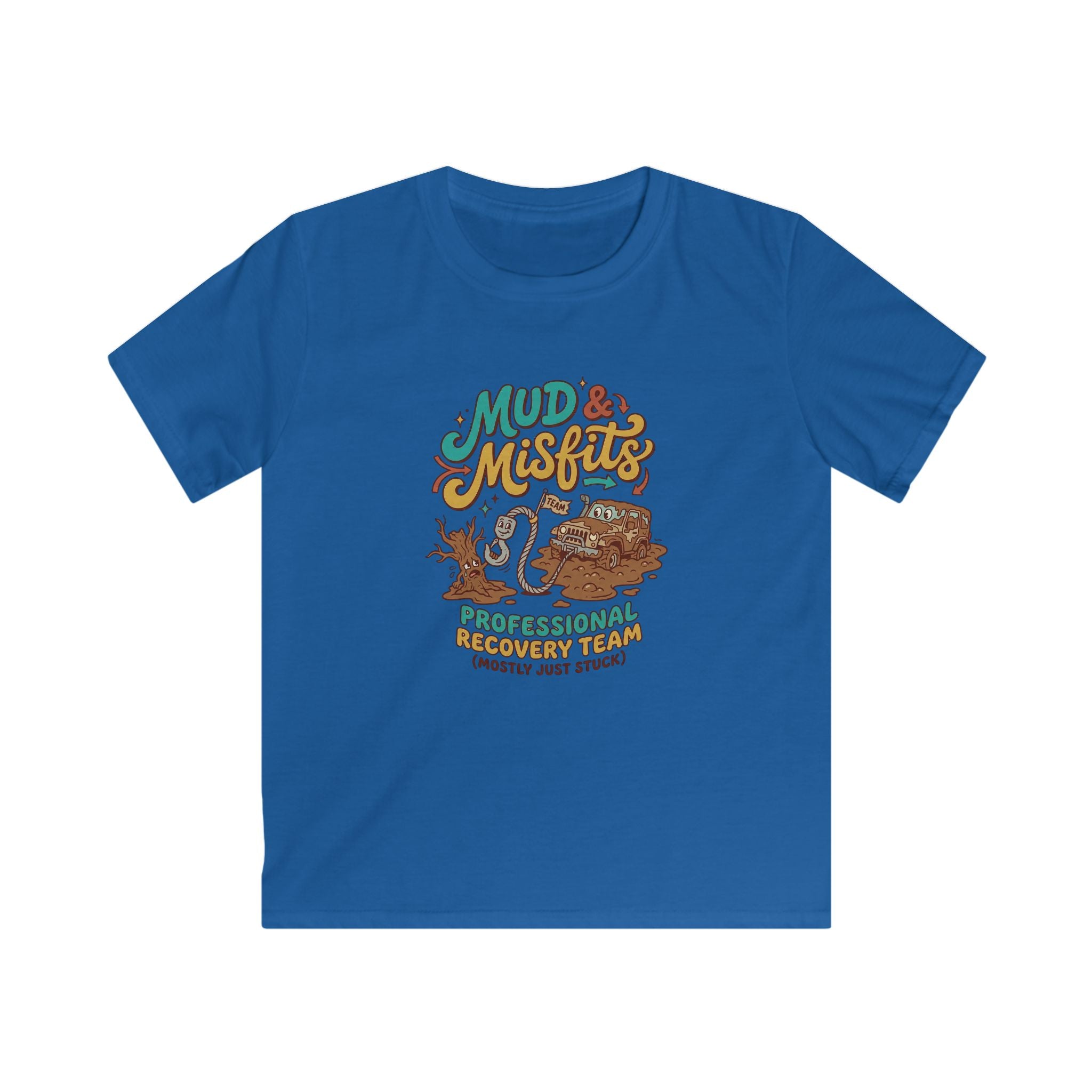 Mud & Misfits "Off-Road Recovery Team" Kids T-shirt