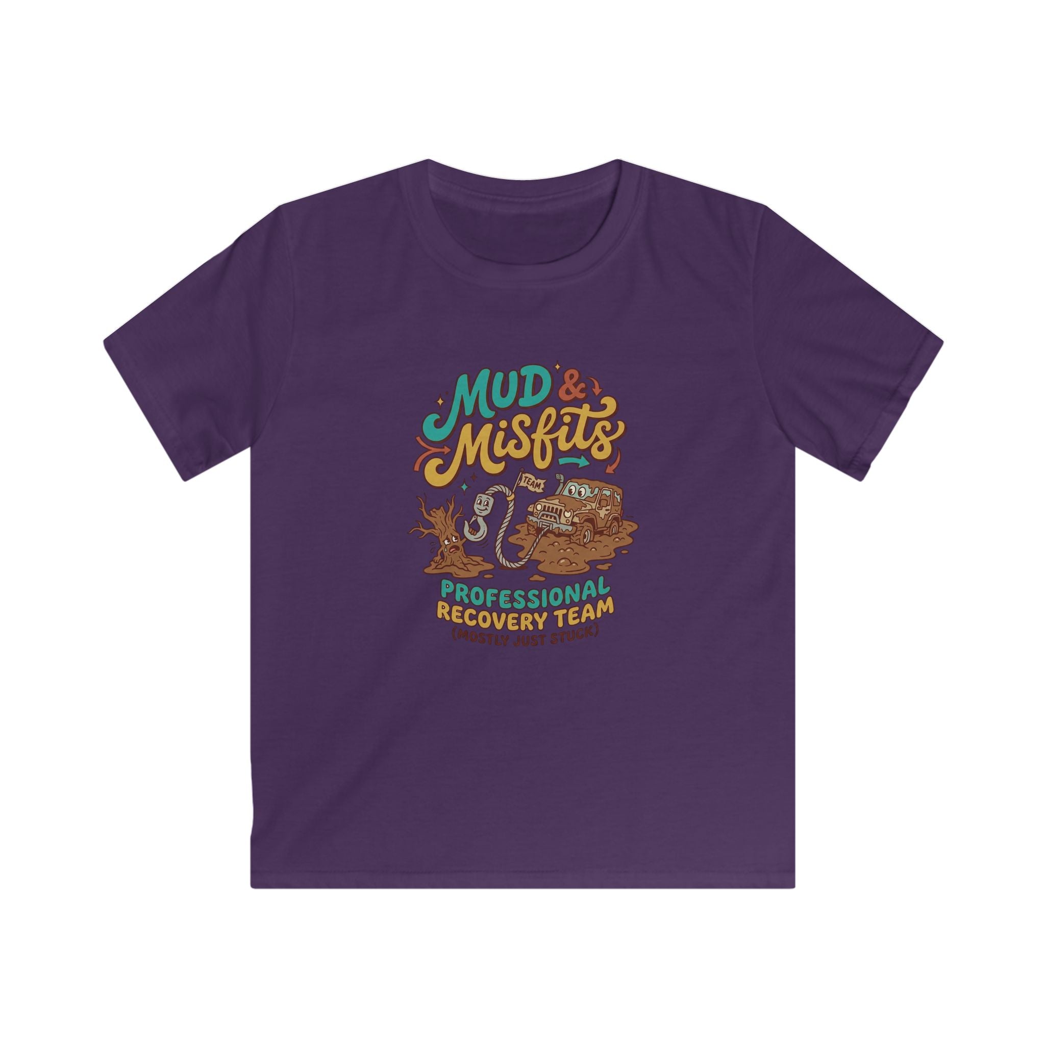 Mud & Misfits "Off-Road Recovery Team" Kids T-shirt