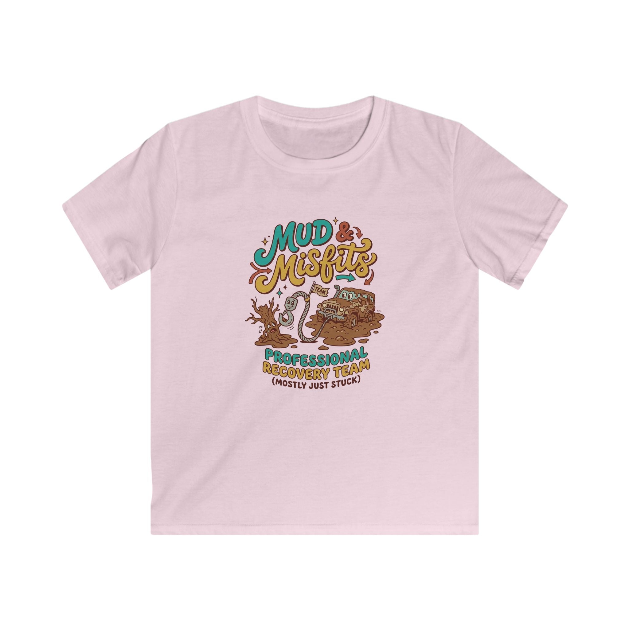 Mud & Misfits "Off-Road Recovery Team" Kids T-shirt