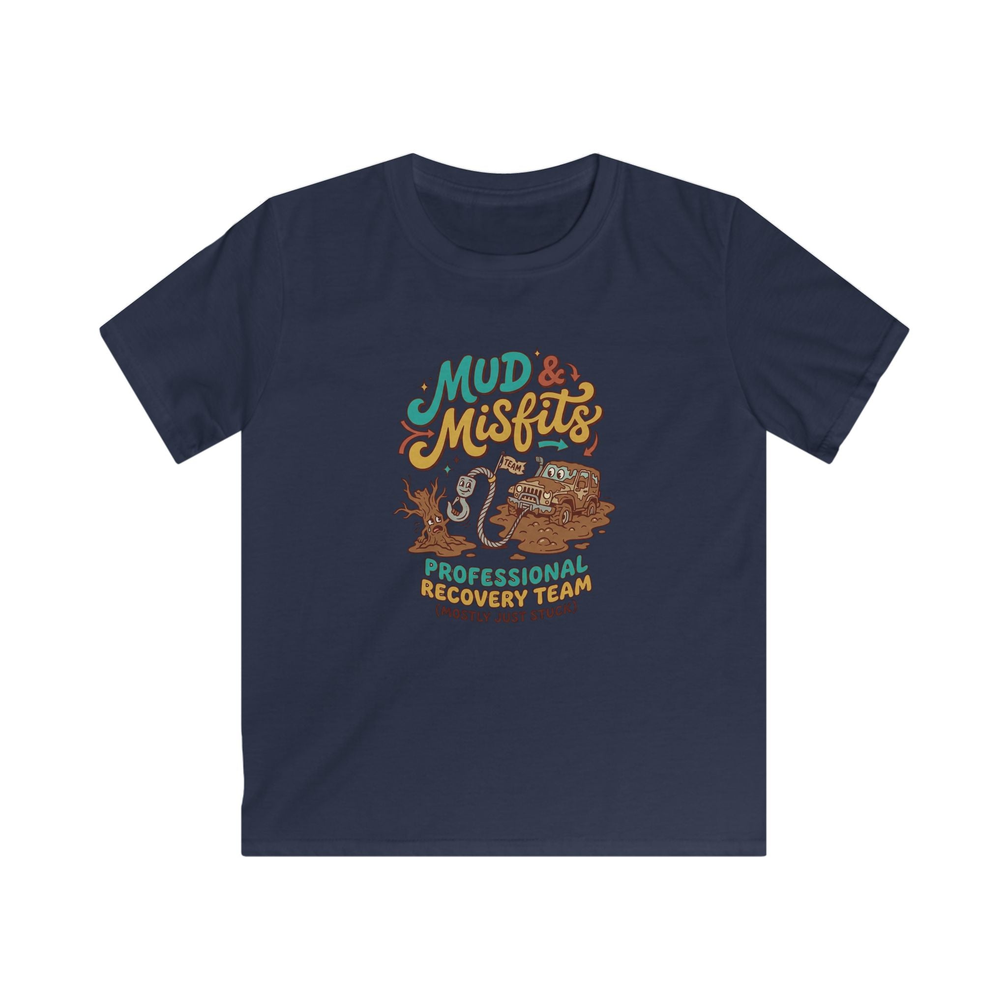 Mud & Misfits "Off-Road Recovery Team" Kids T-shirt