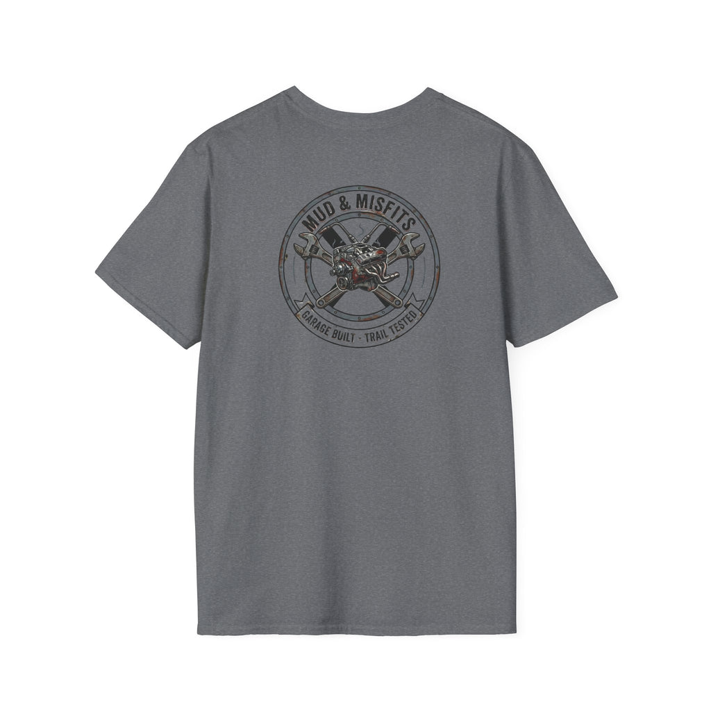 Mud & Misfits "Garage Built Trail Tested" T-shirt