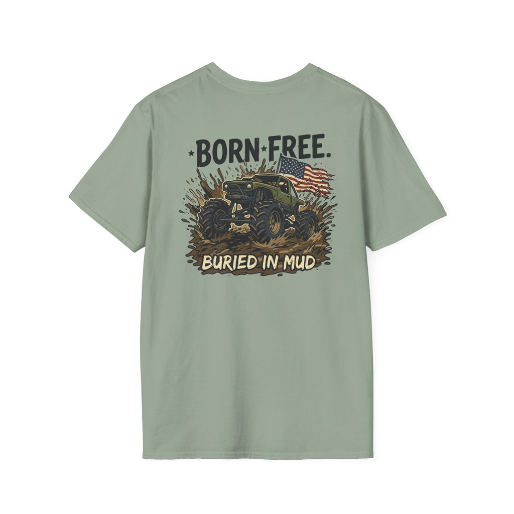 Mud & Misfits "Born Free - Buried in Mud" T-shirt