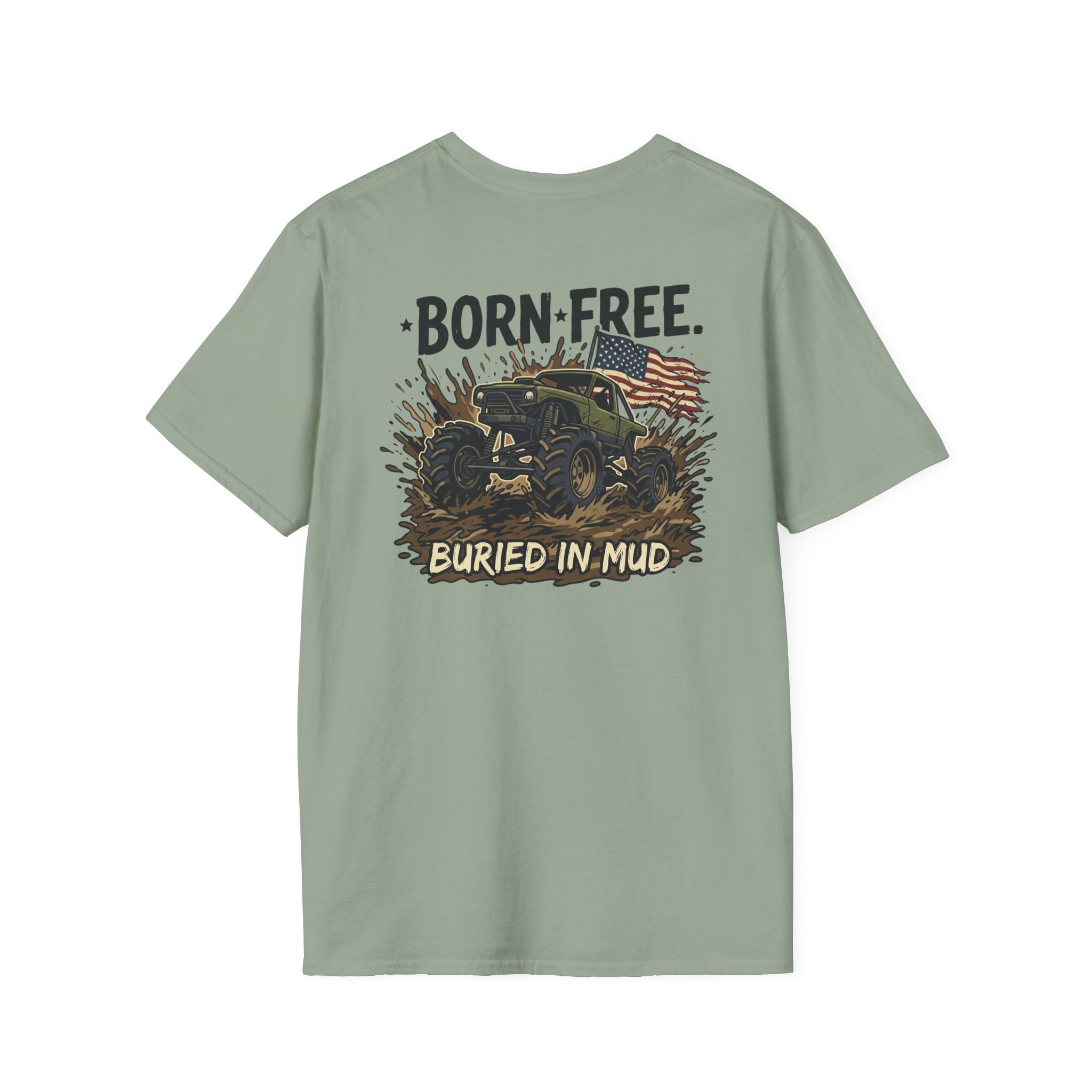 Mud & Misfits "Born Free - Buried in Mud" T-shirt