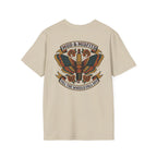 Mud & Misfits "Till The Wheels Fall Off" American Tattoo T-shirt