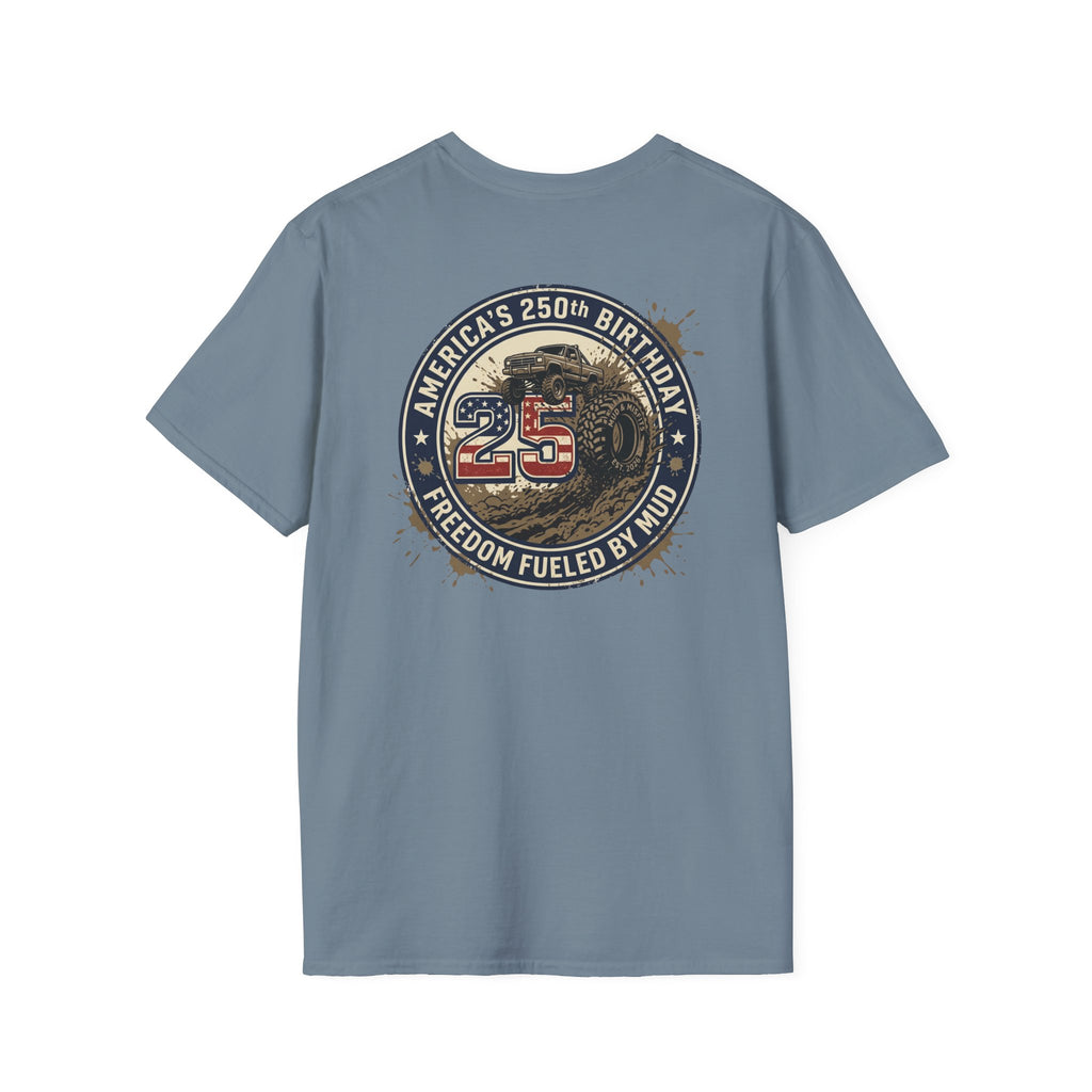 Mud & Misfits "USA 250th Birthday - Freedom Fueled By Mud" T-shirt