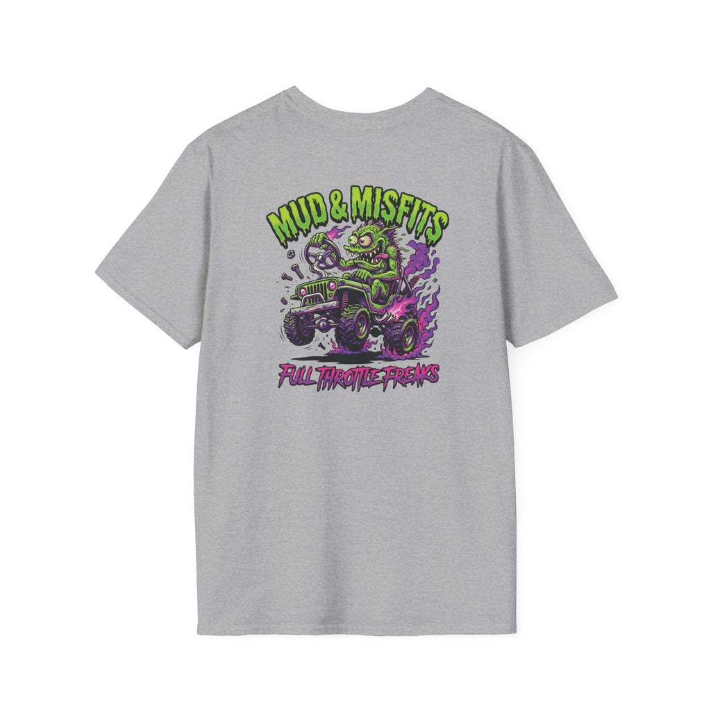 Mud & Misfits Monsters "Full Throttle Freaks" T-shirt