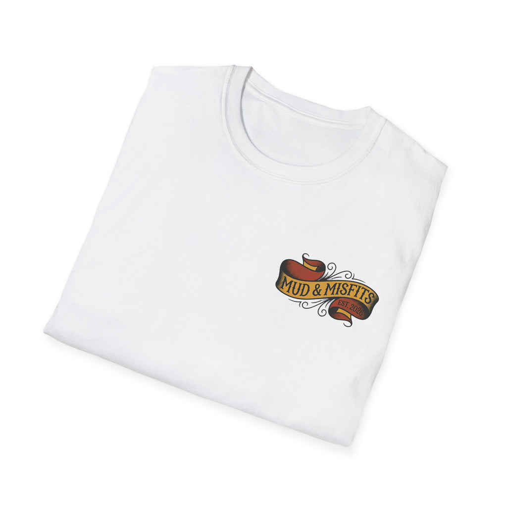 Mud & Misfits "Till The Wheels Fall Off" American Tattoo T-shirt