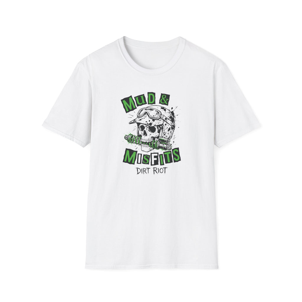 Mud & Misfits "Dirt Riot" Skull T-shirt