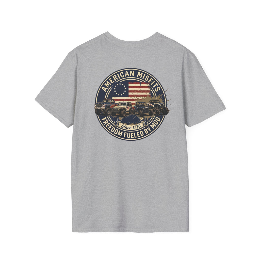 Mud & Misfits 'American Misfits - Freedom Fueled By Mud' T-shirt