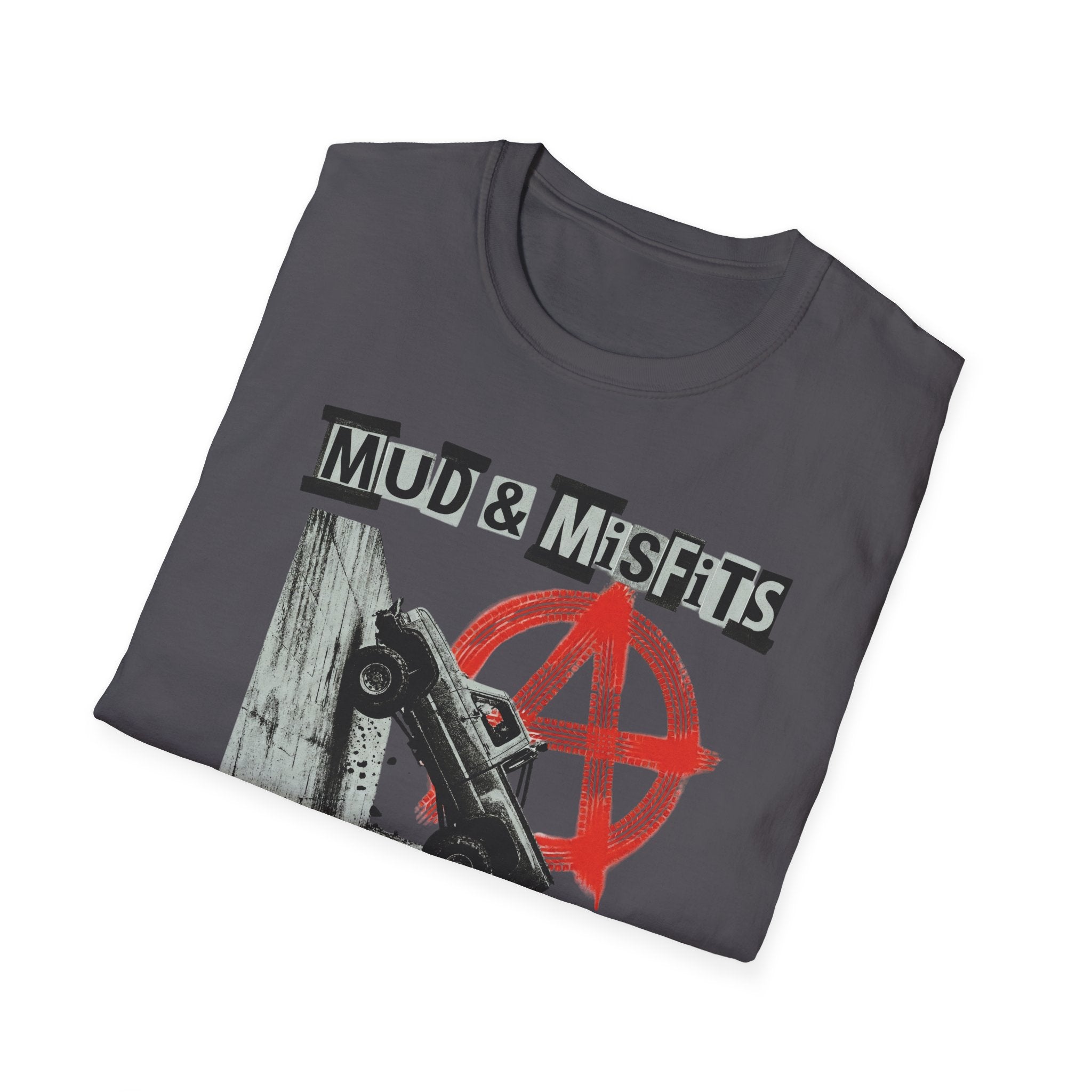 Mud & Misfits "Pavement Optional" Anarchy T-shirt