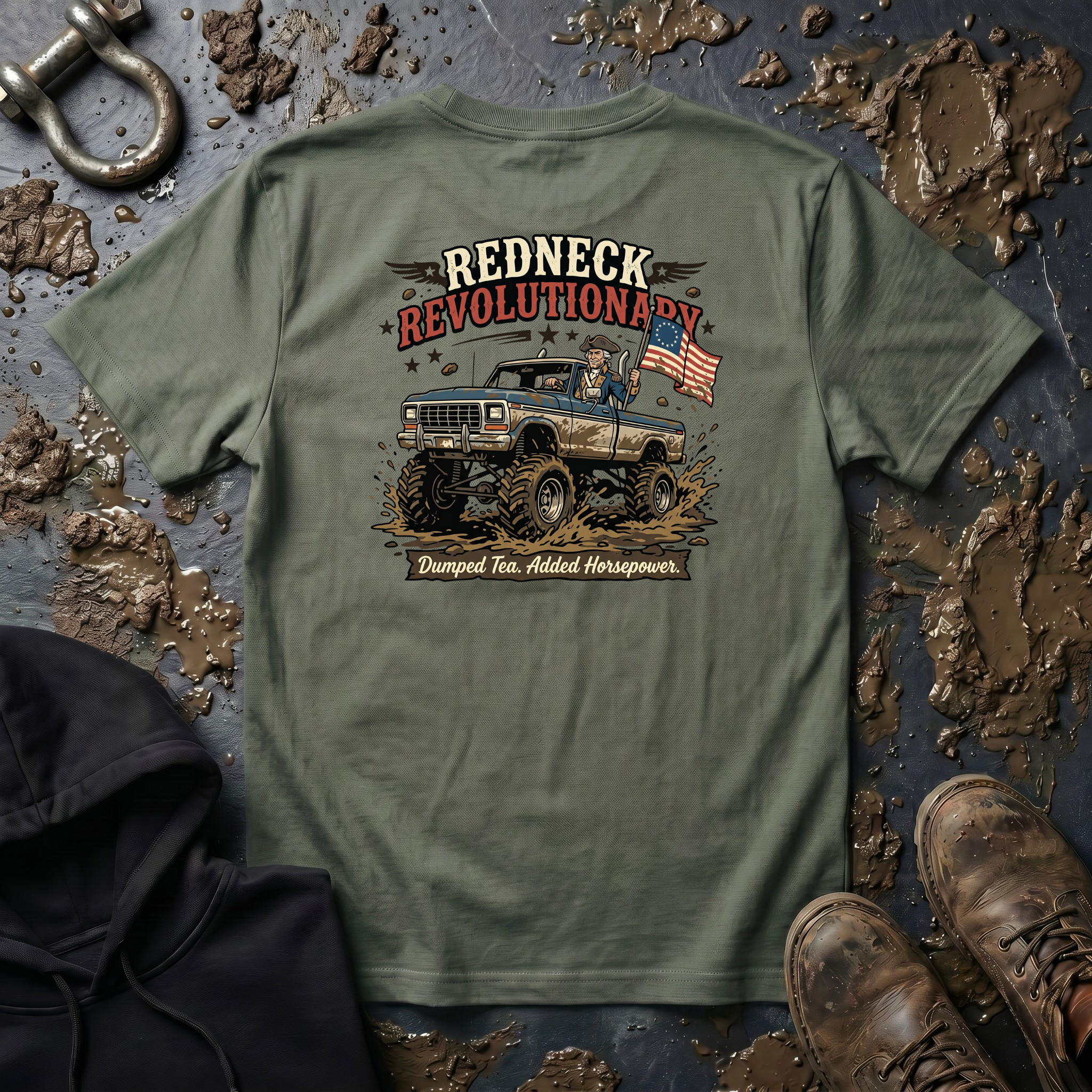 Mud & Misfits Redneck Revolutionary T-shirt
