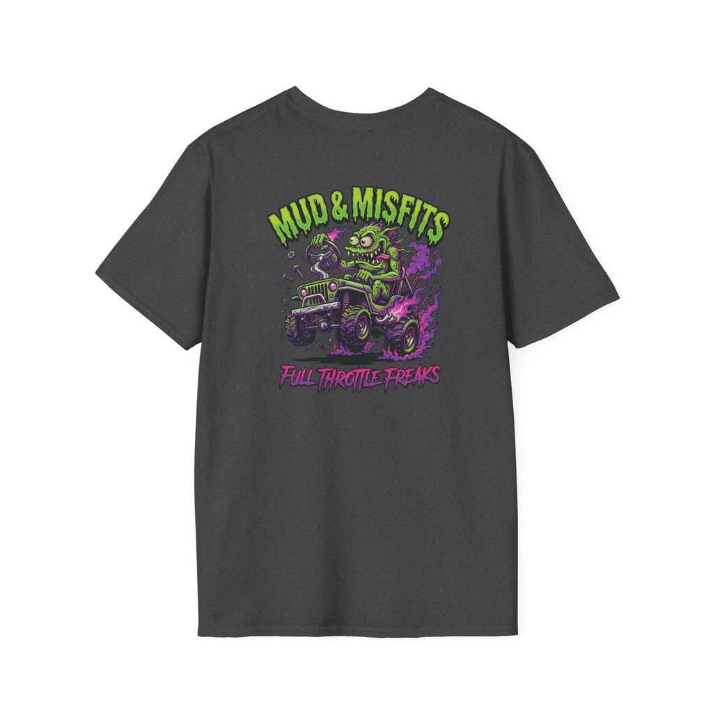 Mud & Misfits Monsters "Full Throttle Freaks" T-shirt