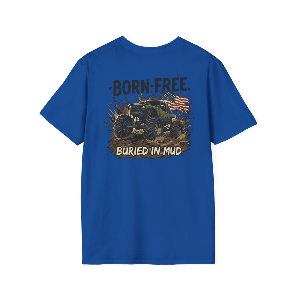 Mud & Misfits "Born Free - Buried in Mud" T-shirt