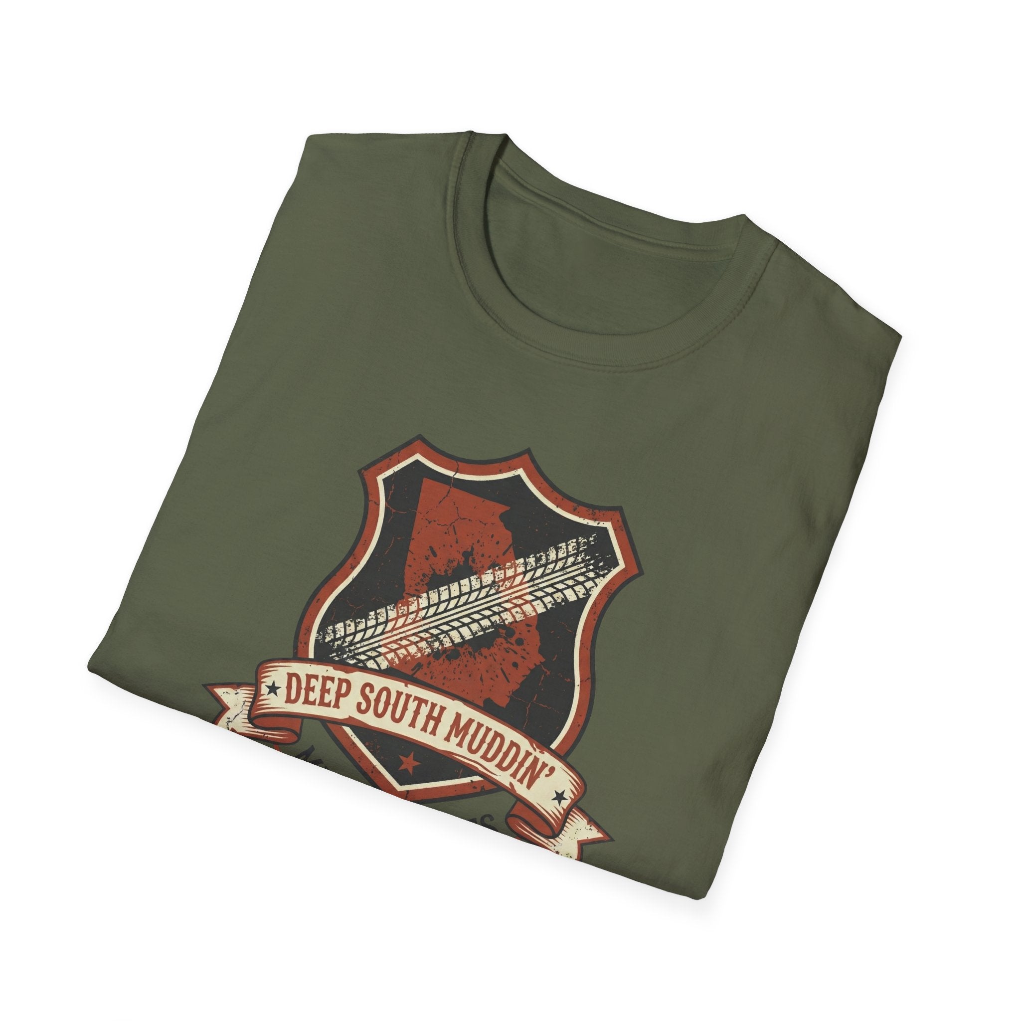 Mud & Misfits GA State Badge "Deep South Muddin" T-shirt