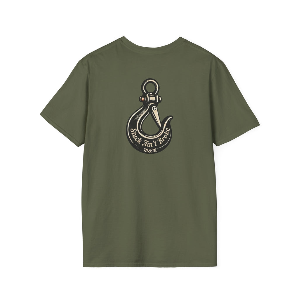 Mud & Misfits "Stuck Ain't Broke" Tow Hook T-shirt