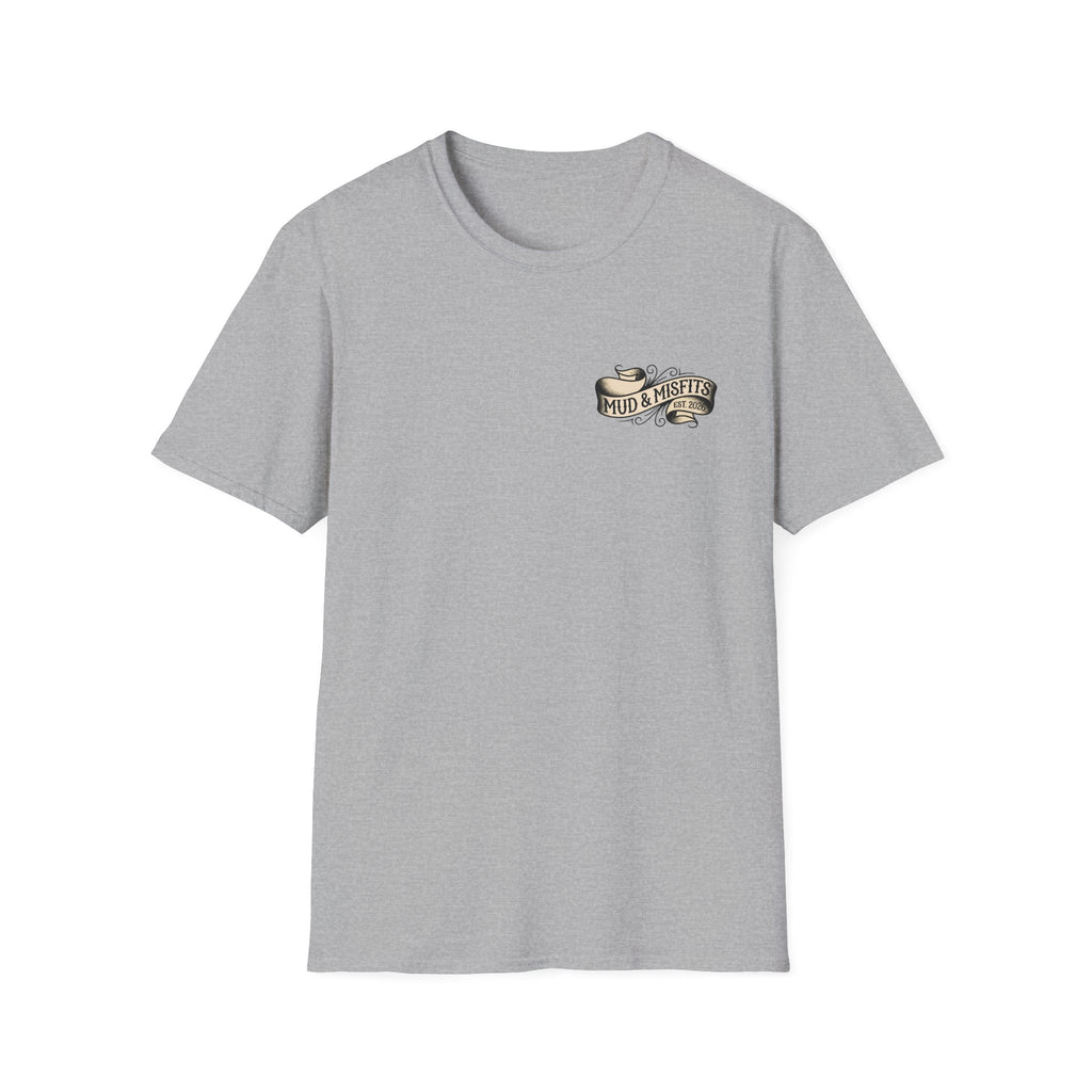Mud & Misfits "Mud In Our Veins" American Tattoo T-shirt