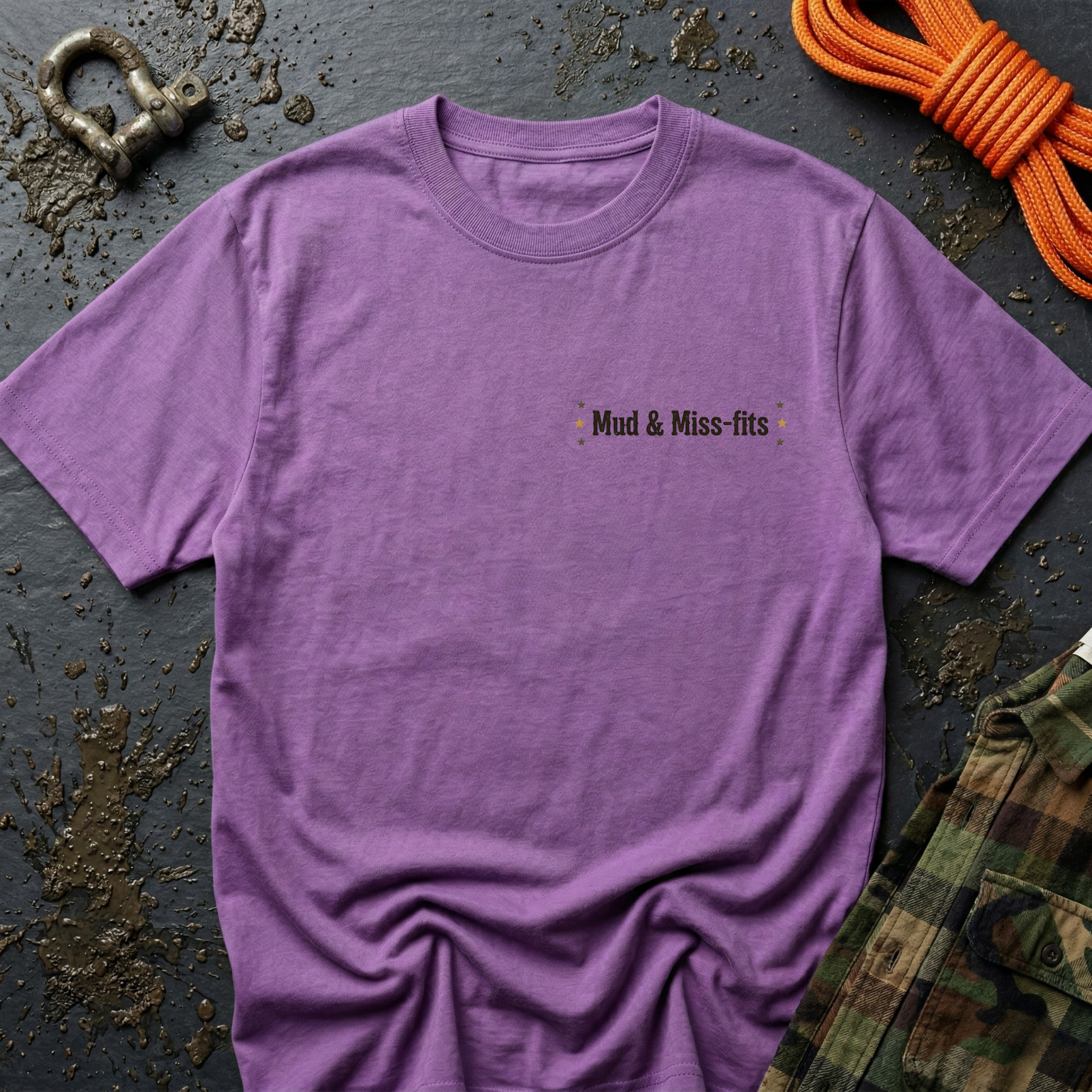 Mud & Miss-fits "Real Girls Like Horsepower" T-shirt