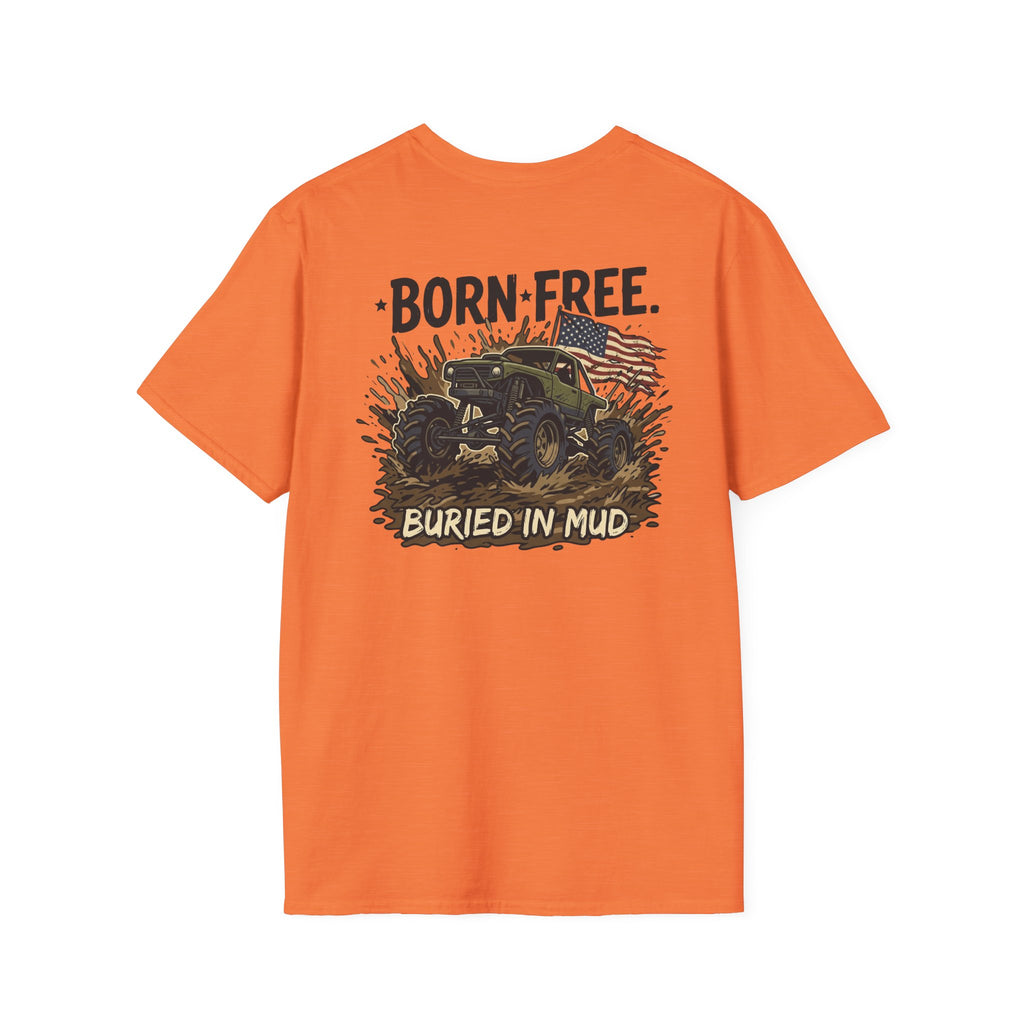 Mud & Misfits "Born Free - Buried in Mud" T-shirt