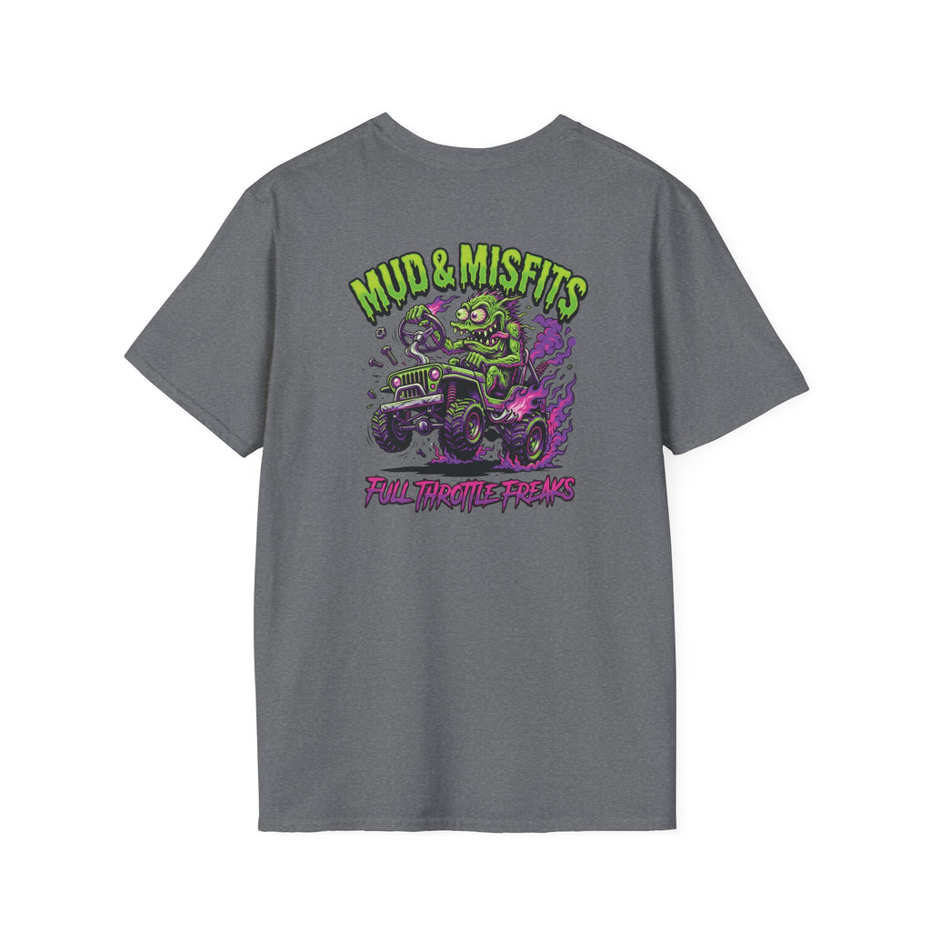 Mud & Misfits Monsters "Full Throttle Freaks" T-shirt