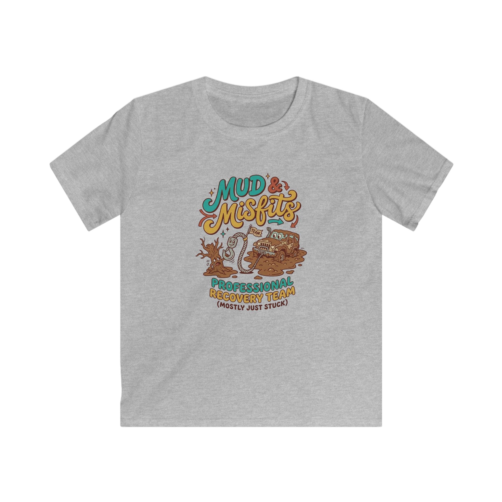 Mud & Misfits "Off-Road Recovery Team" Kids T-shirt