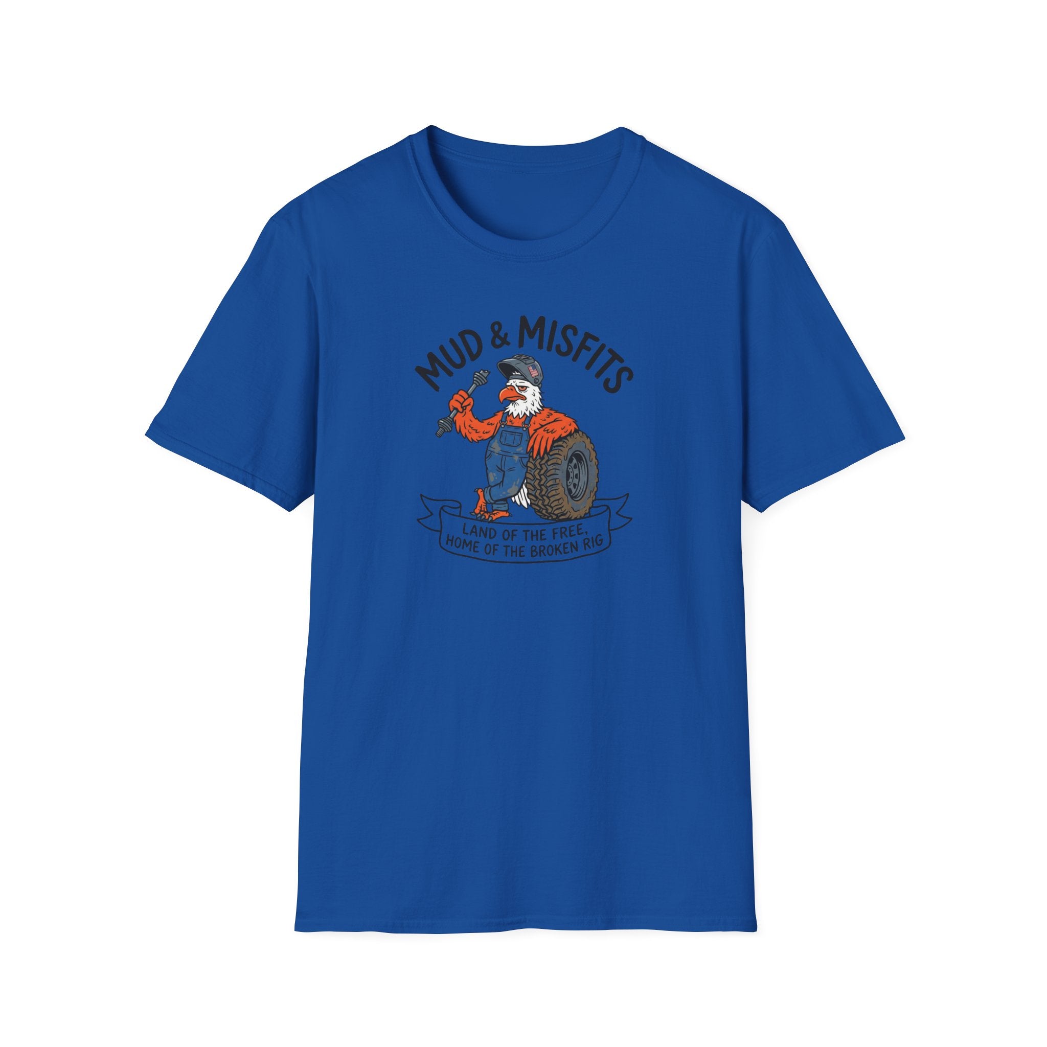 Mud & Misfits "Land Of the Free" Shop Eagle T-shirt