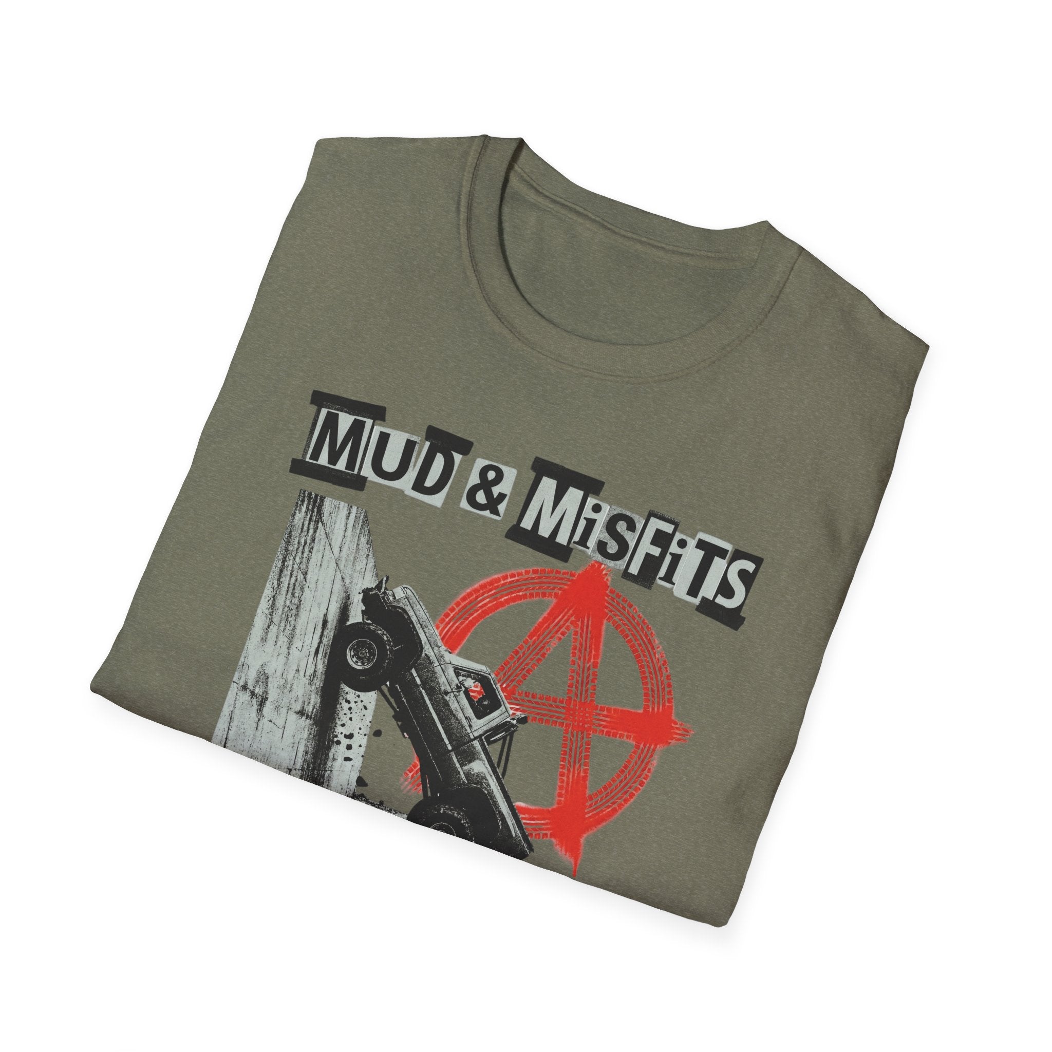 Mud & Misfits "Pavement Optional" Anarchy T-shirt