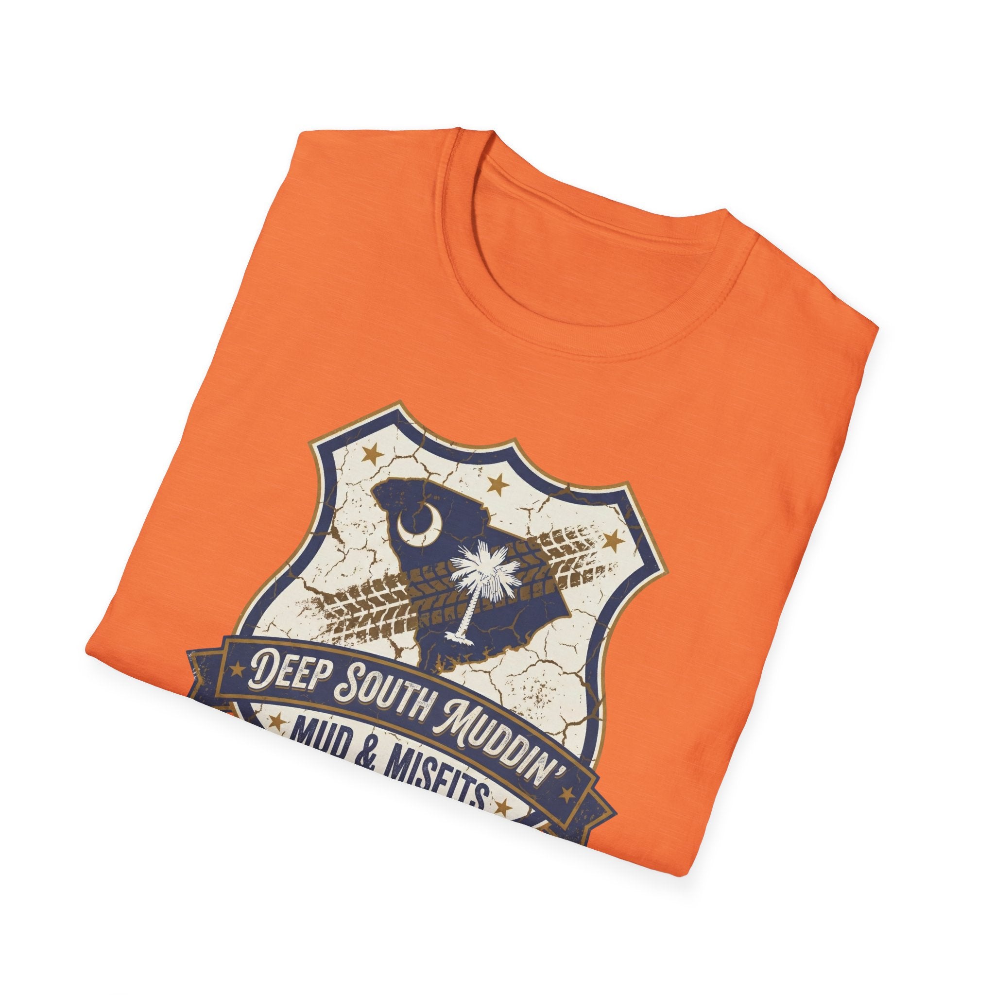 Mud & Misfits SC State Badge "Deep South Muddin" T-shirt