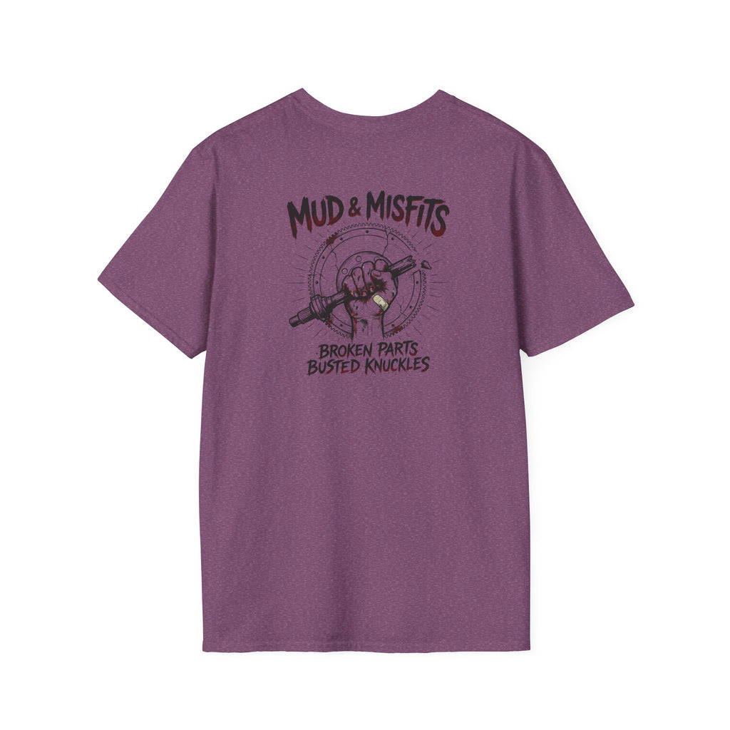 Mud & Misfits "Broken Parts Busted Knuckles" T-shirt