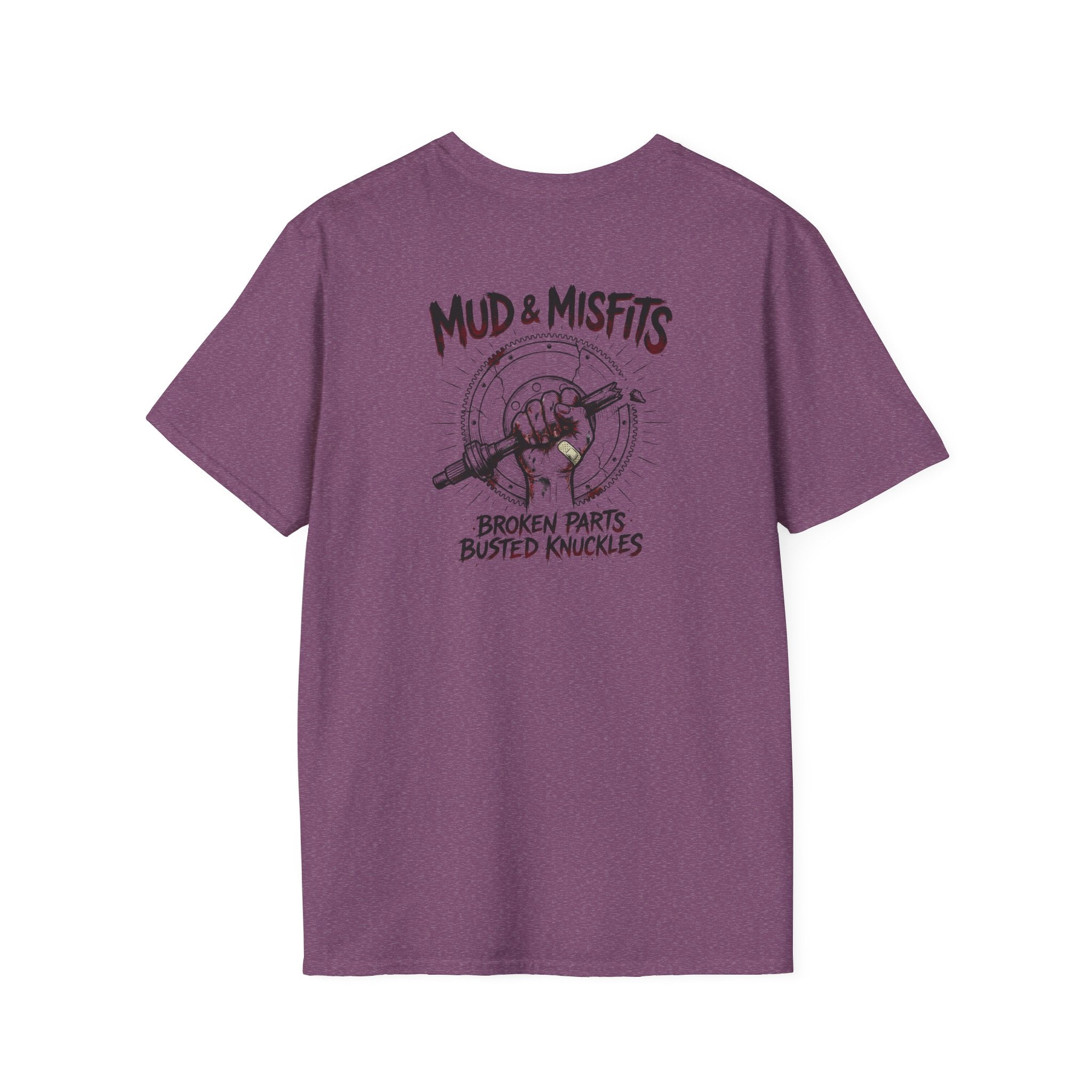 Mud & Misfits "Broken Parts Busted Knuckles" T-shirt