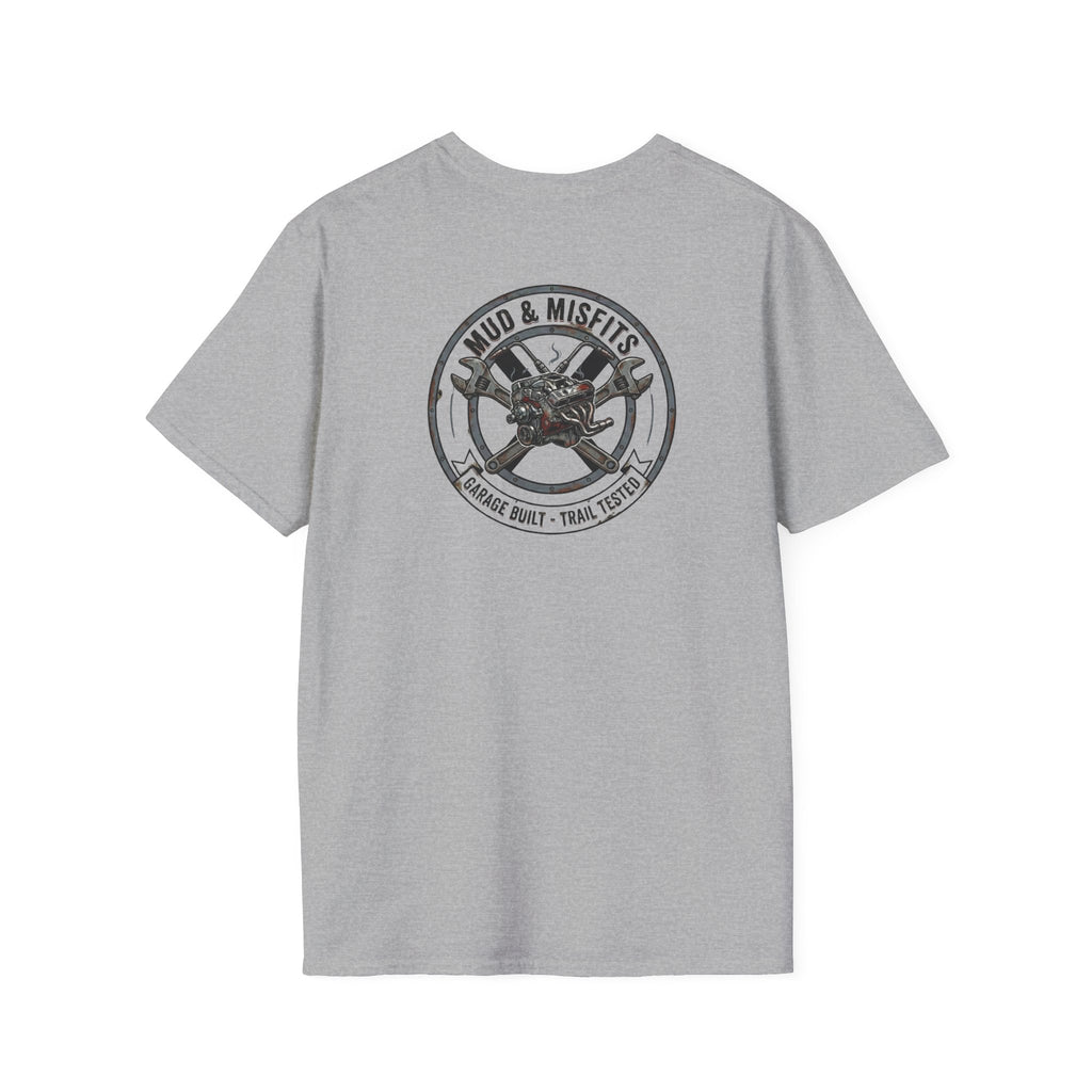 Mud & Misfits "Garage Built Trail Tested" T-shirt