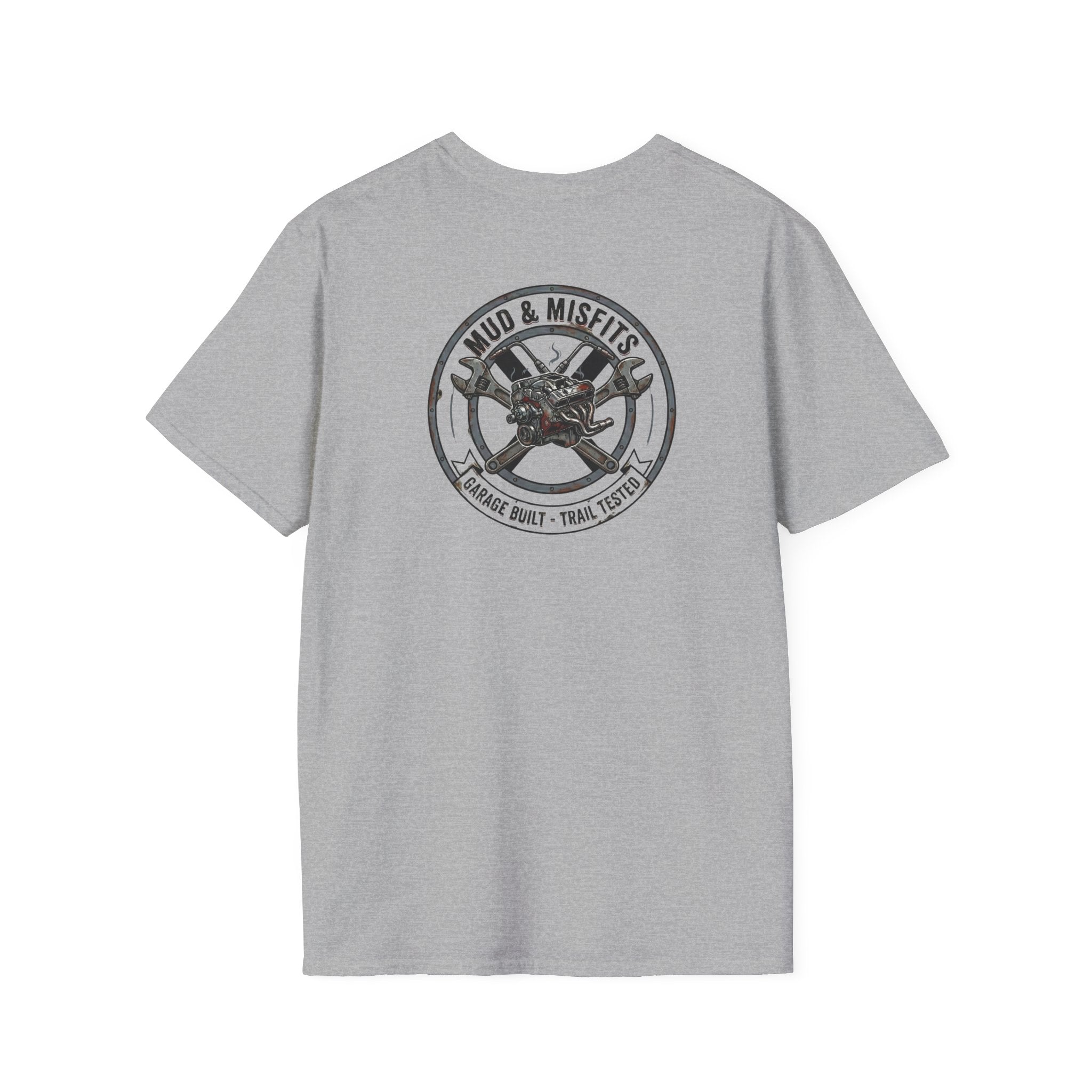 Mud & Misfits "Garage Built Trail Tested" T-shirt