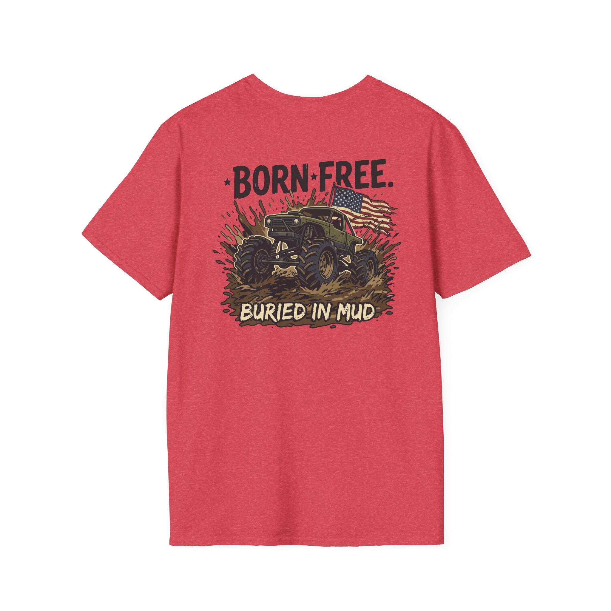 Mud & Misfits "Born Free - Buried in Mud" T-shirt