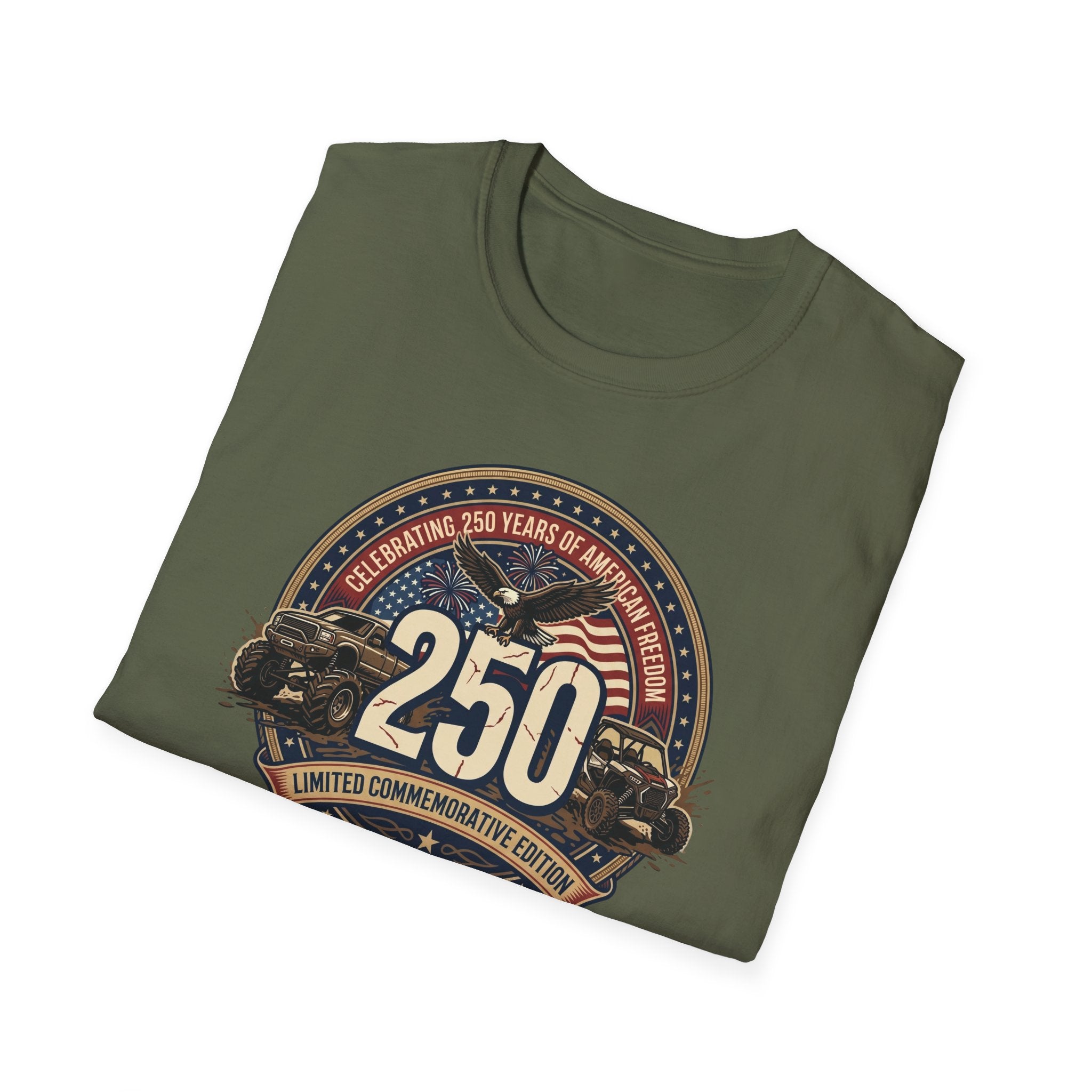 Mud & Misfits '250 Years Of American Freedom' Limited Commemorative Edition T-shirt