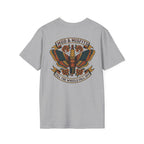 Mud & Misfits "Till The Wheels Fall Off" American Tattoo T-shirt