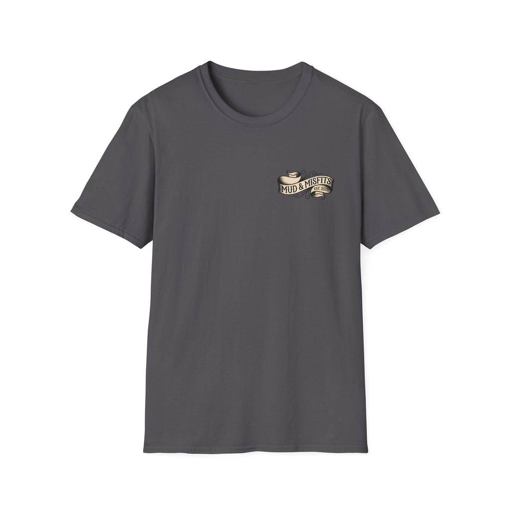 Mud & Misfits "Mud In Our Veins" American Tattoo T-shirt