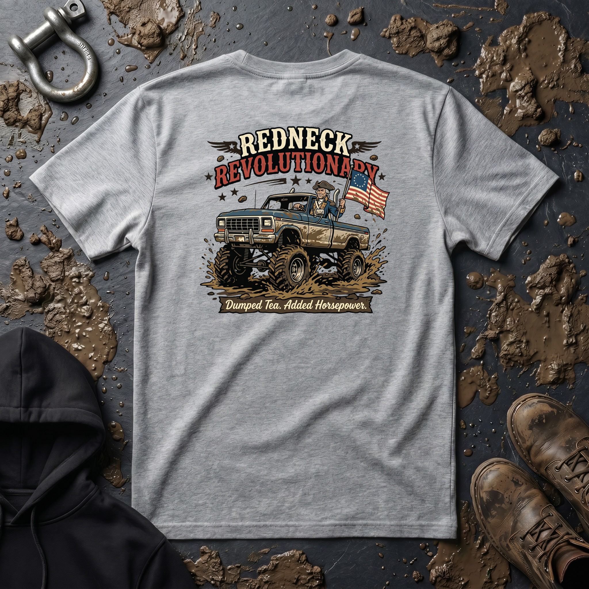Mud & Misfits Redneck Revolutionary T-shirt