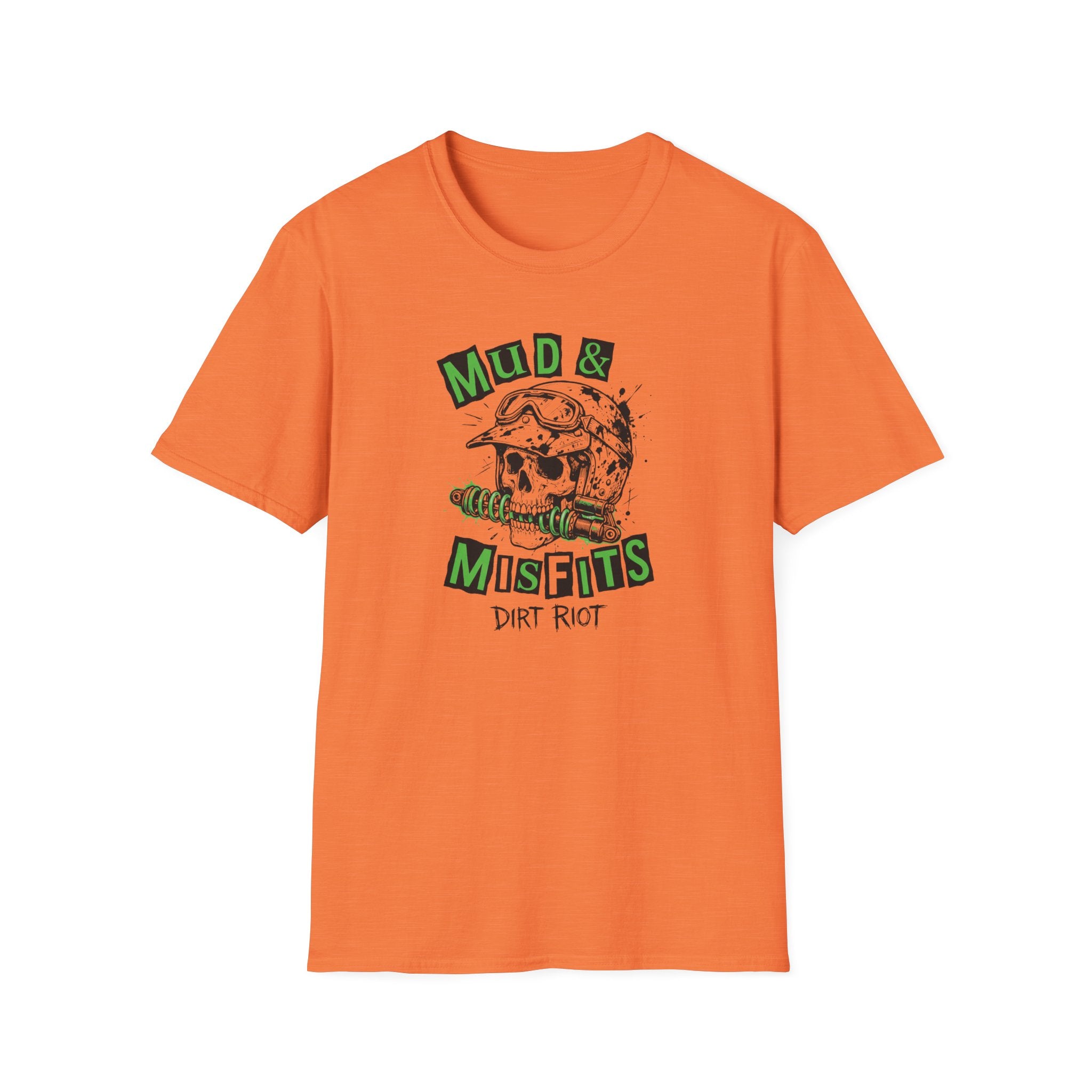 Mud & Misfits "Dirt Riot" Skull T-shirt